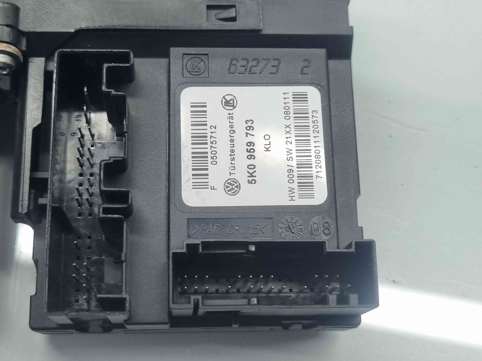 Motoras geam dreapta fata Volkswagen Golf 6 (5K1) [Fabr 2009-2013] - imagine 4