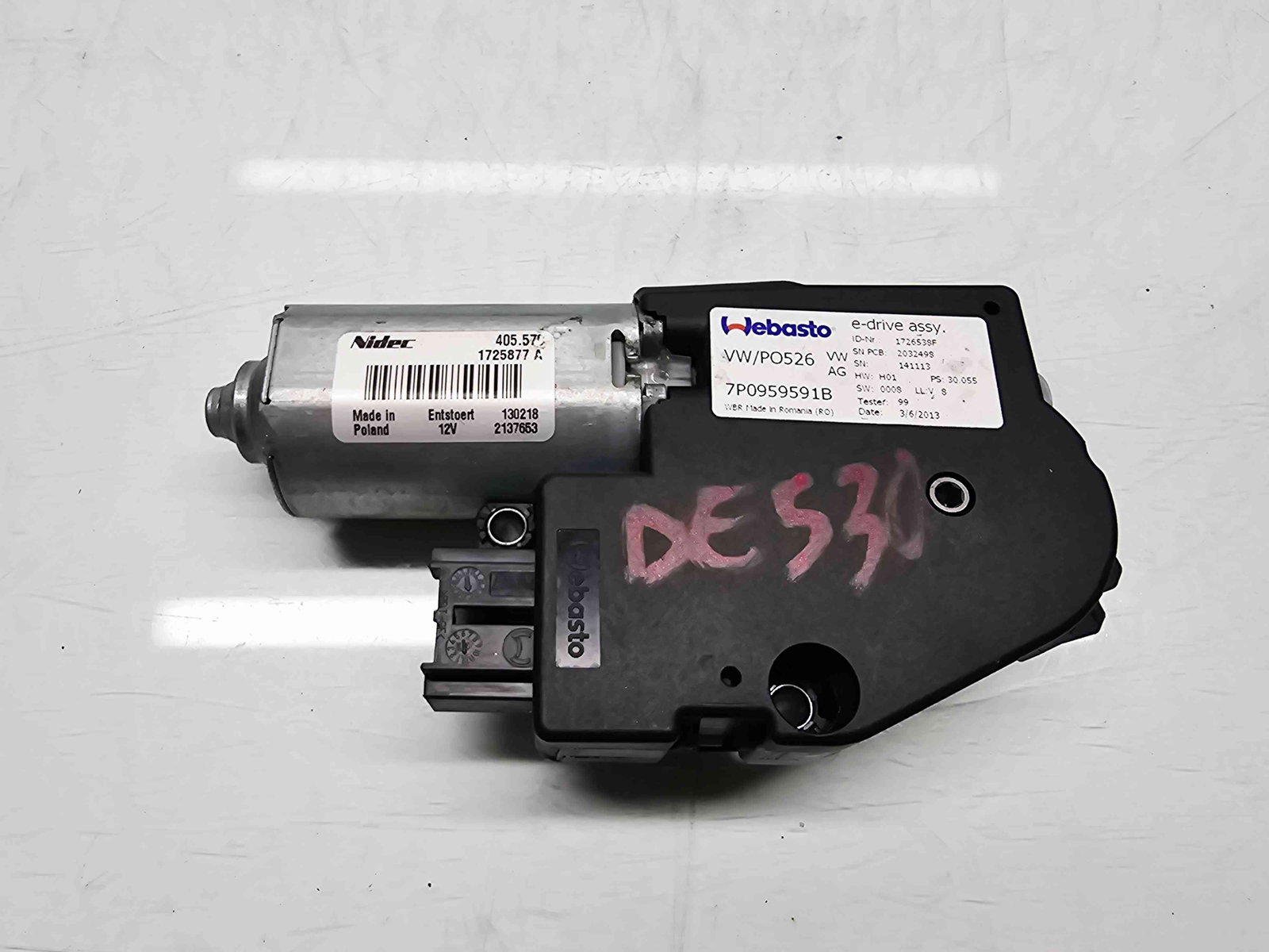 Motoras trapa PORSCHE Cayenne (92A) [Fabr 2010-2017] - imagine 1