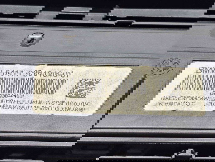  Panou comanda clima Bmw 1 (F20) Facelift [Fabr 2011-2017] 9384046-01 / 9363498-02