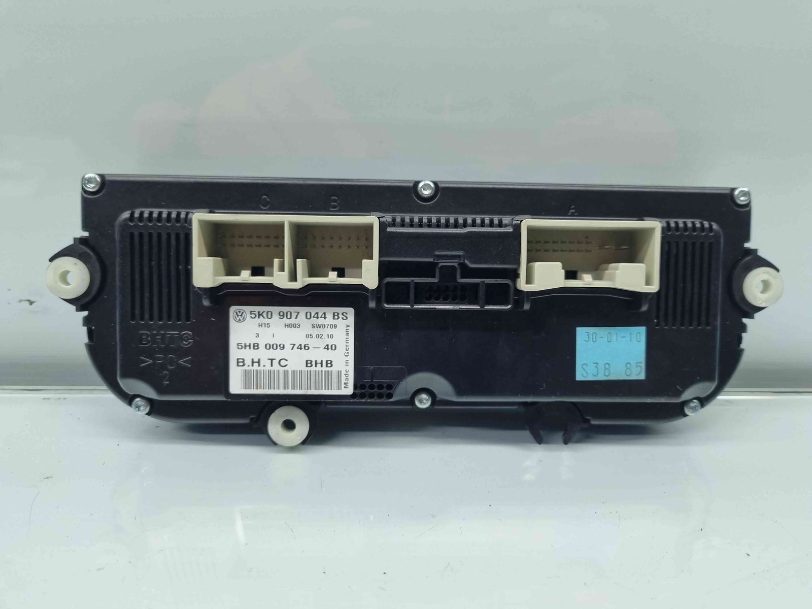 Panou comanda clima Volkswagen Golf 6 (5K1) GTD [Fabr 2009-2013] 5K0907044 - imagine 8