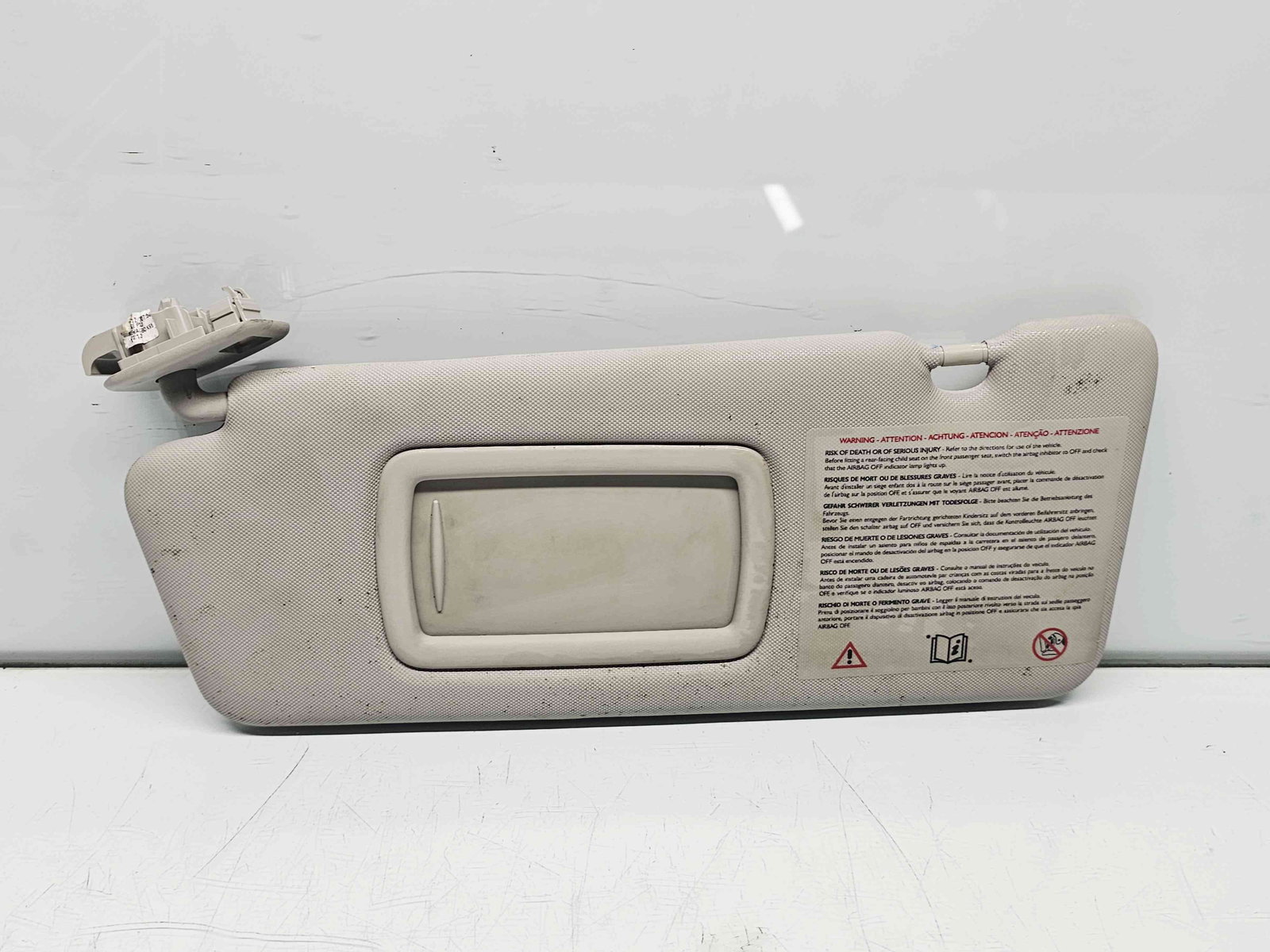 Parasolar stanga Renault Megane 3 (B95) [Fabr 2008-2016] OEM - imagine 2