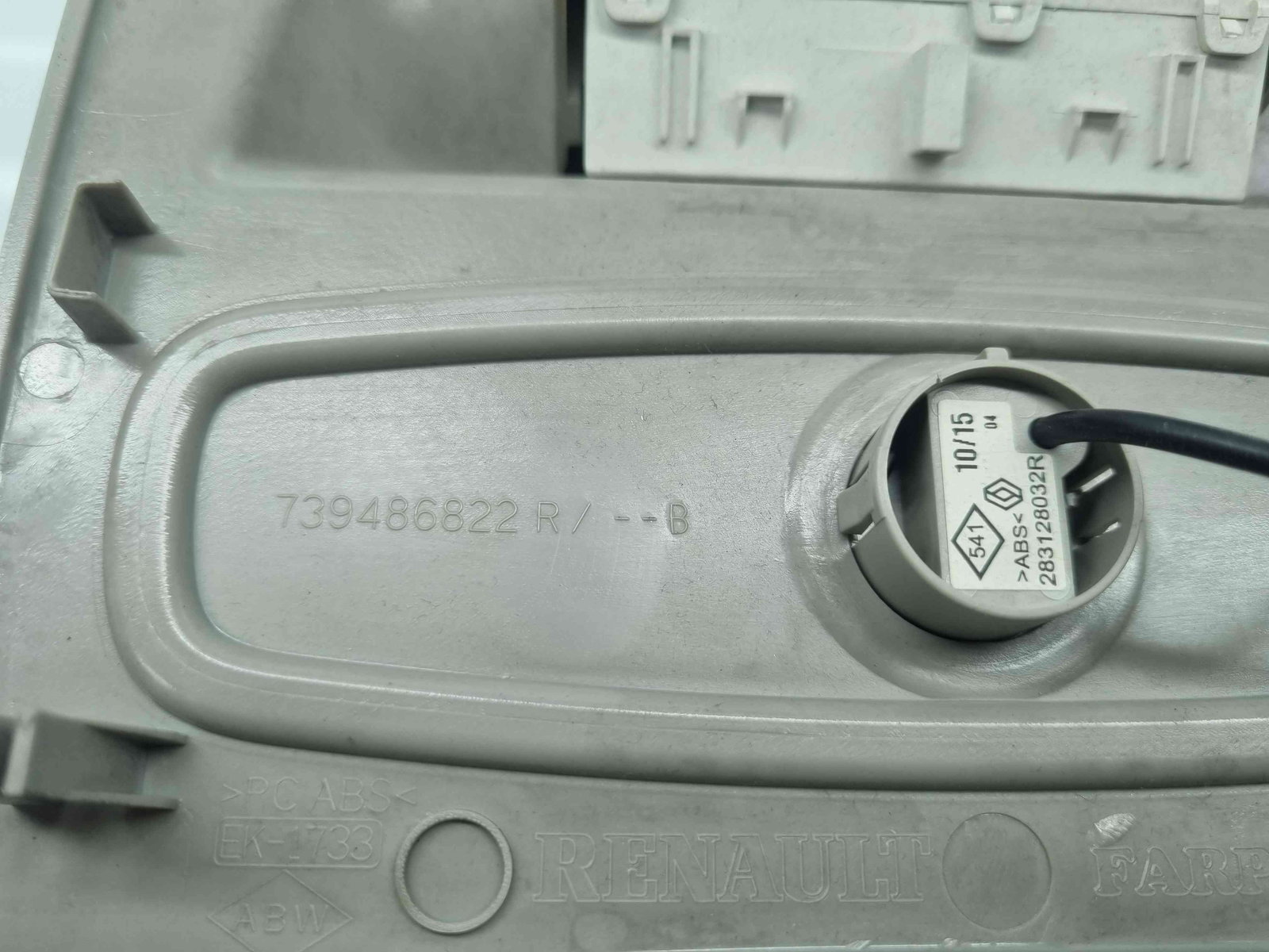 Plafoniera fata Renault Captur (X87) [Fabr 2013-2017] 739486822R - imagine 7