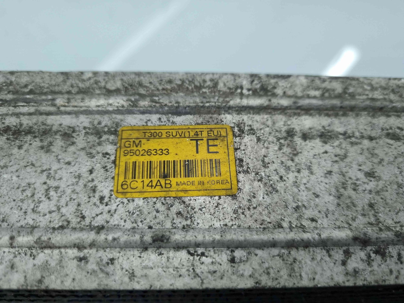 Radiator intercooler Opel Mokka [Fabr 2012-2019] 95026333 1.4 B B14NET 103KW / 140CP - imagine 6