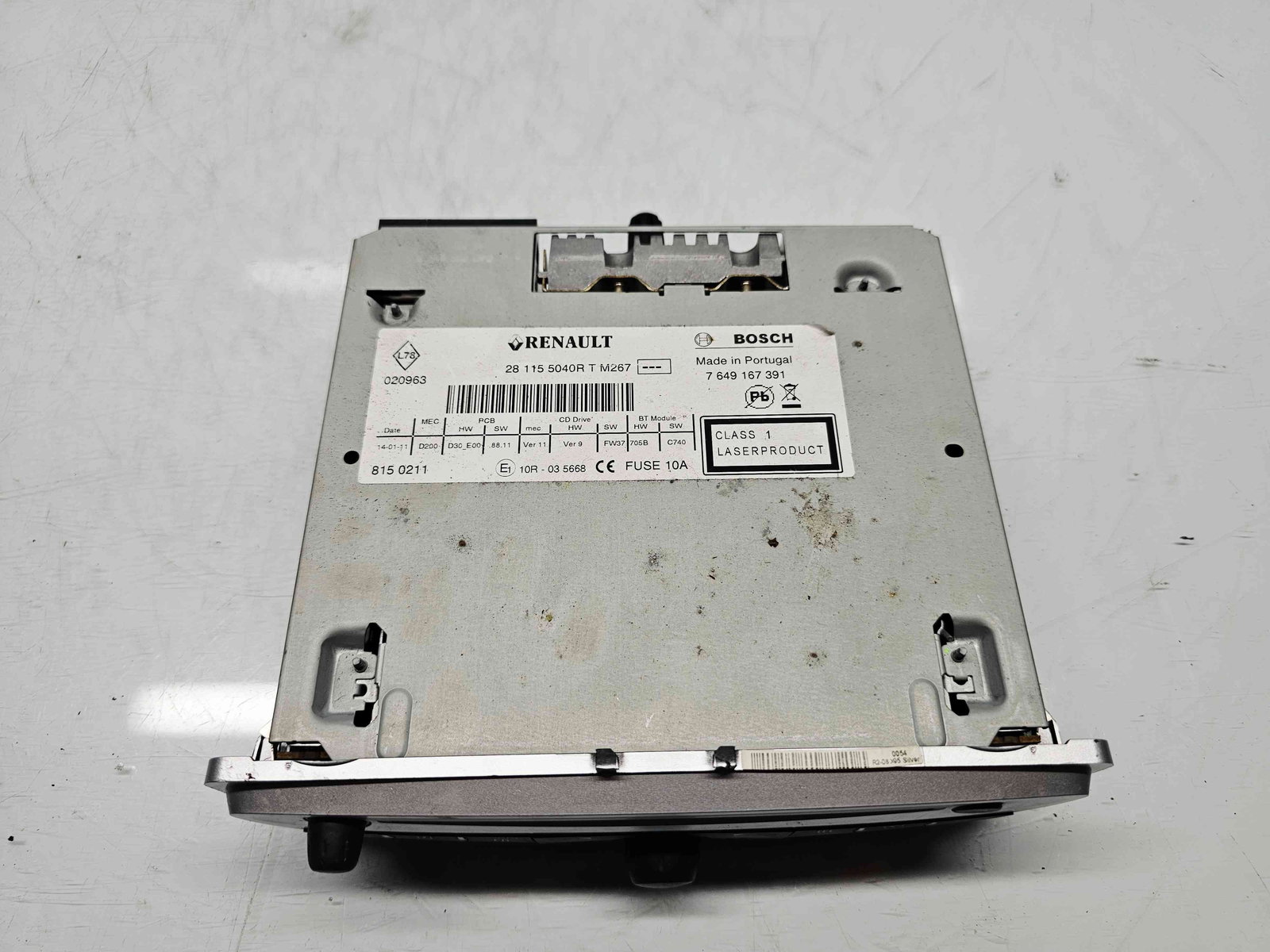 Radio CD Renault Megane 3 (B95) [Fabr 2008-2016] 281155040R - imagine 2