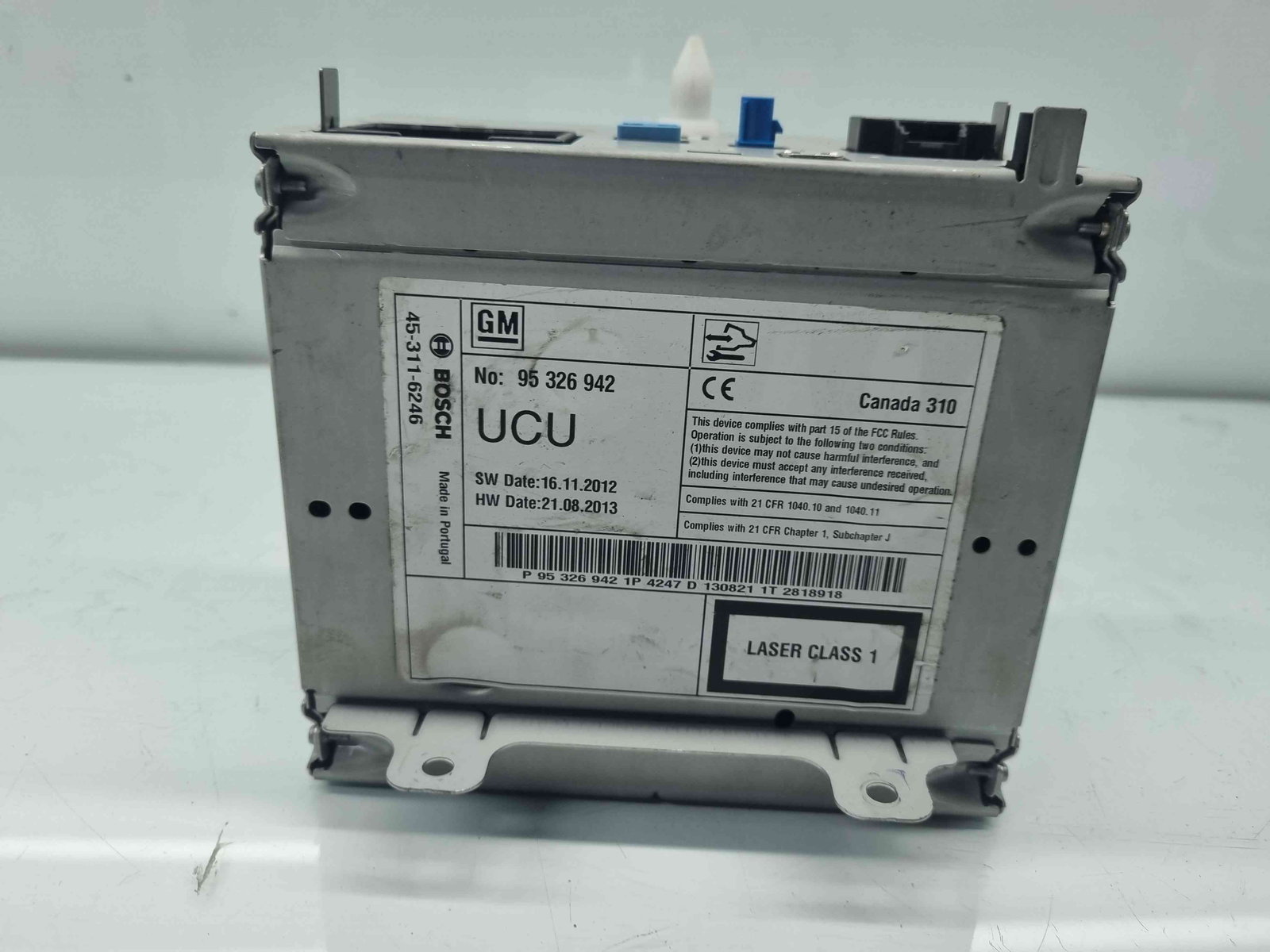 Radio CD Opel Zafira C (E75) Combi [Fabr 2011-2017] 45-311-6246 - imagine 7