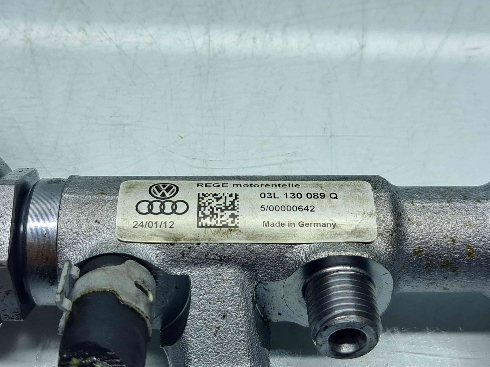 Rampa injectoare Audi Q5 (8RB) [Fabr 2008-2016] S-line 03L130089Q 2.0 TDI CGLB 125KW / 170CP - imagine 3