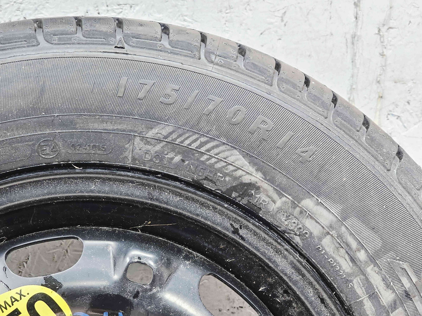 Roata rezerva Seat Ibiza 5 (6J5) [Fabr 2008-2017] - imagine 3