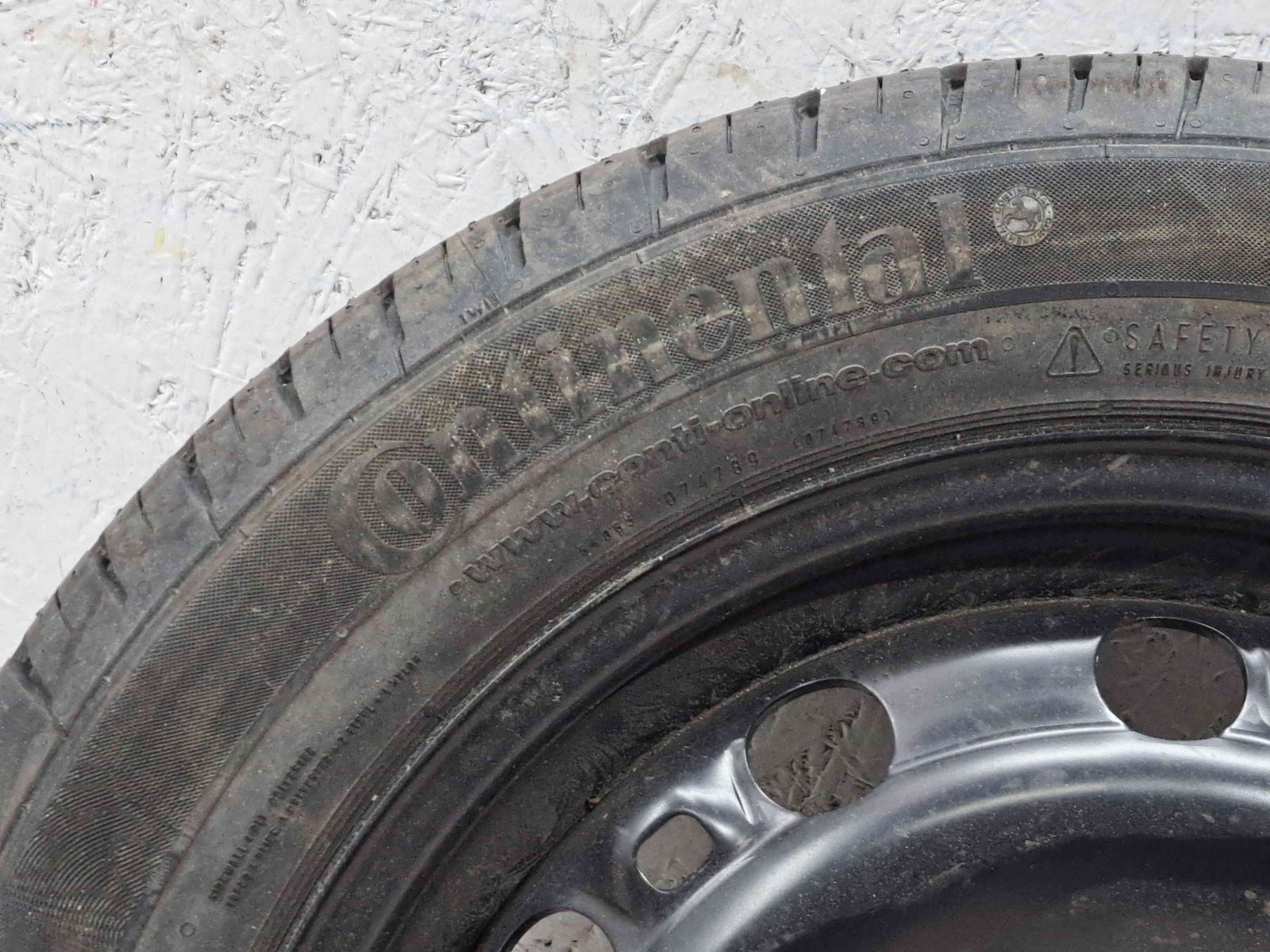 Roata rezerva Skoda Fabia 2 (5J, 542) [Fabr 2007-2014] - imagine 2