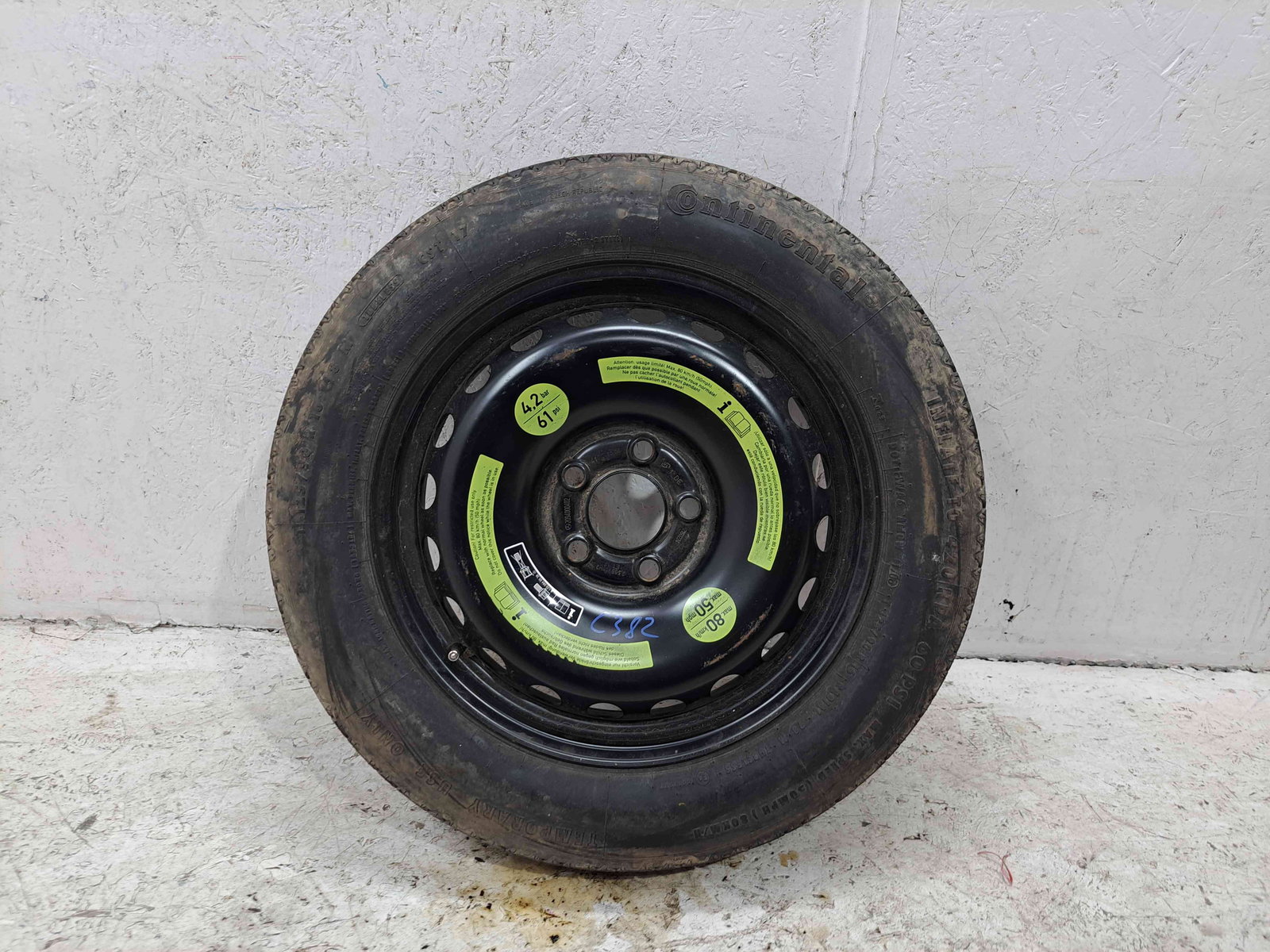 Roata rezerva Mercedes Clasa C (W203) [Fabr 2000-2007] - imagine 1