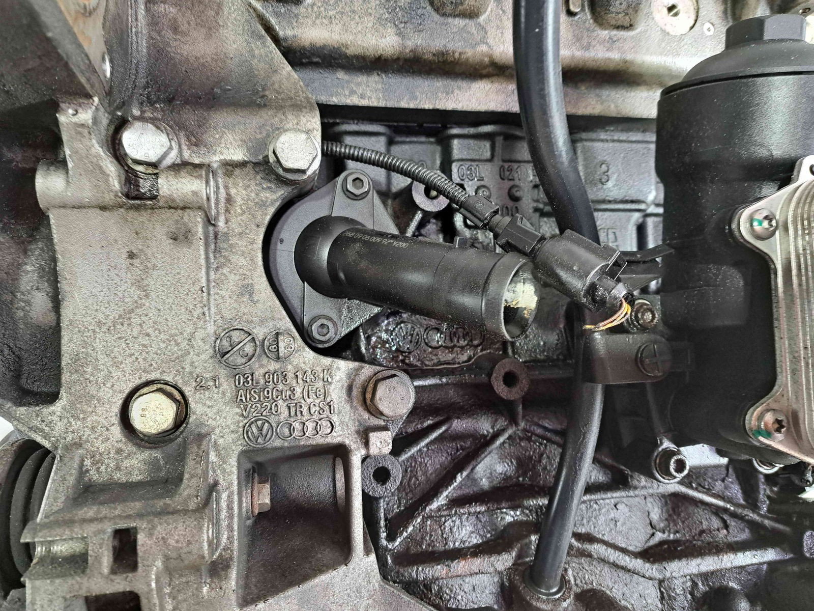 Motor complet ambielat Skoda Octavia 2 (1Z3) [Fabr 2004-2013] CAYC 1.6 TDI CAYC 77KW / 105CP - imagine 5