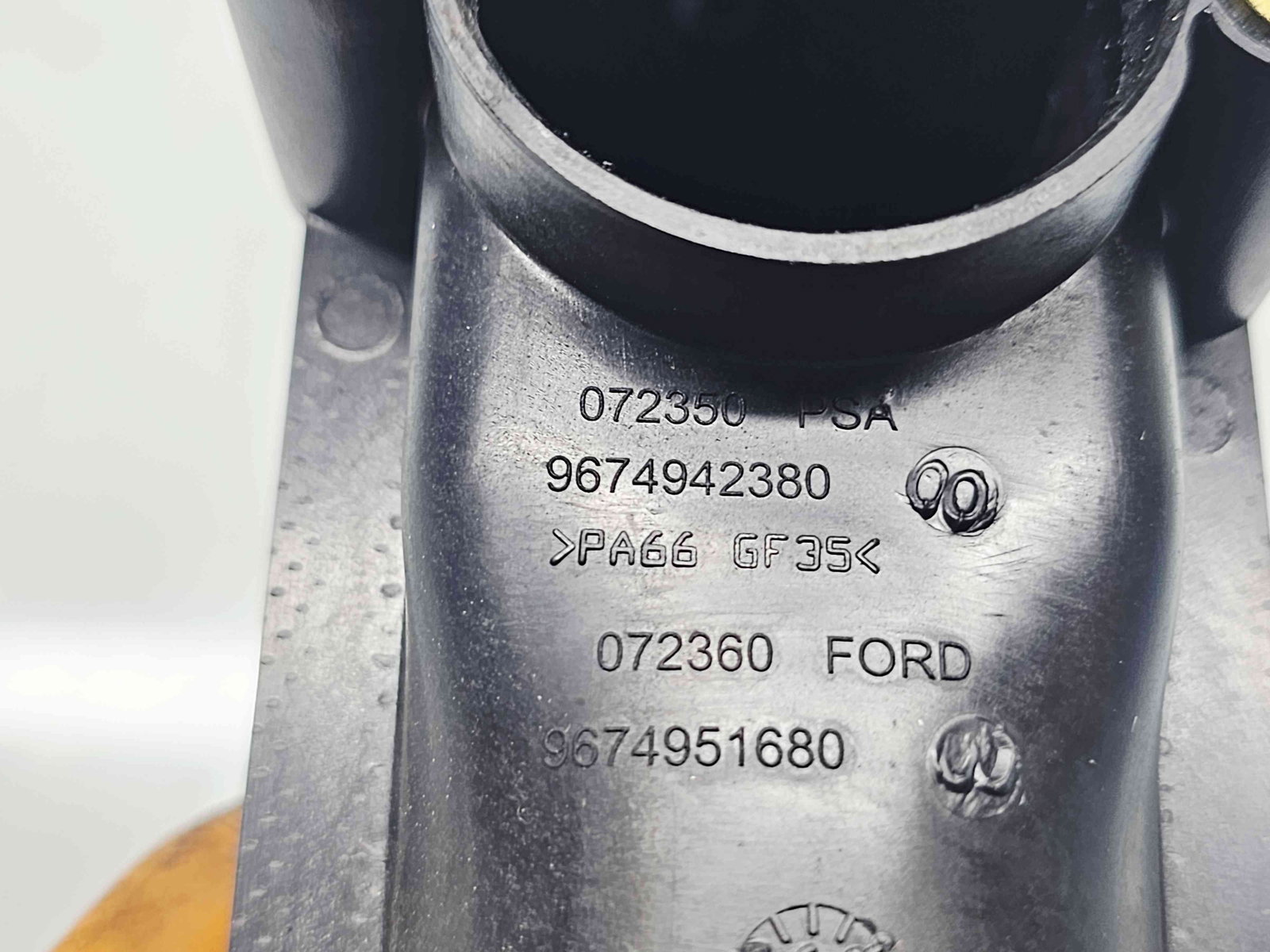 Tub intercooler Ford Fiesta 6 facelift [Fabr 2008-2019] 9674942380 1.5 TDCI UGJC 70KW / 95CP - imagine 4