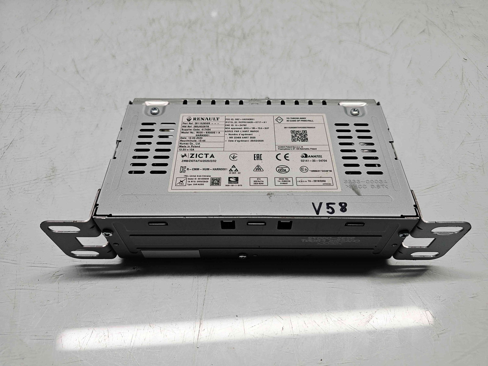 Unitate multimedia Dacia Sandero 3 [Fabr 2020-prezent] 281152856R - imagine 1