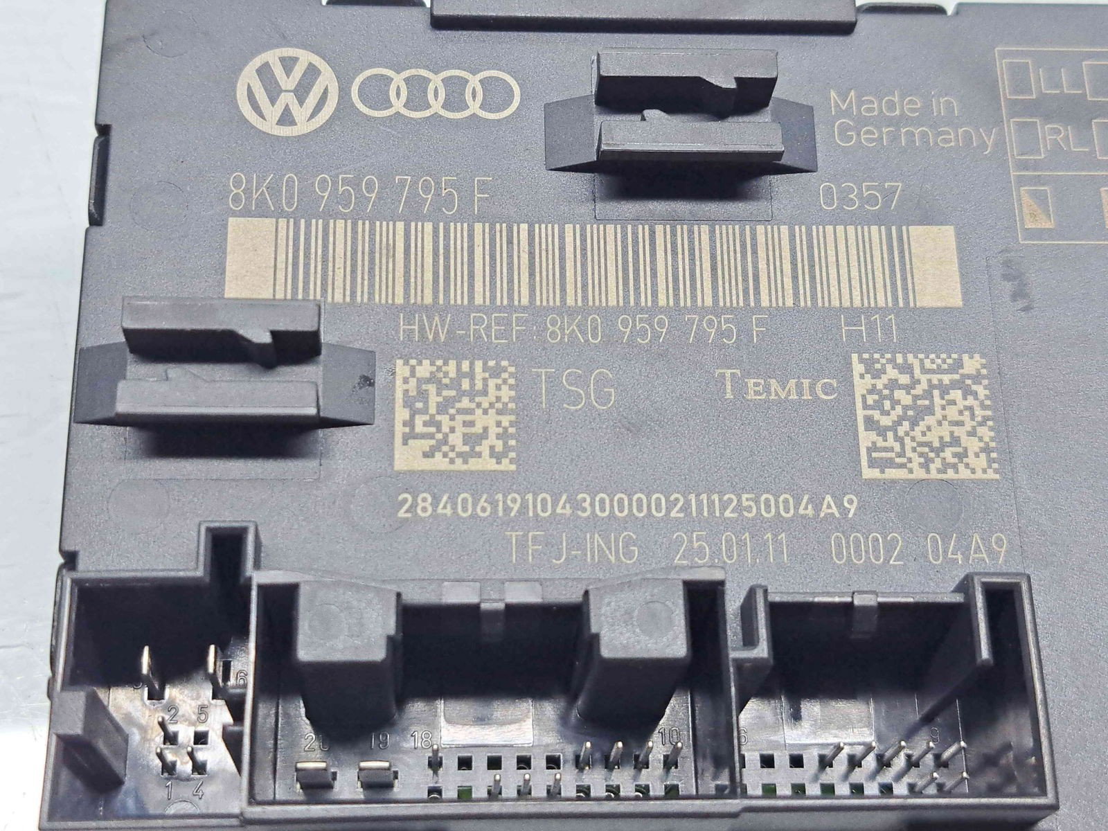 Modul confort AUDI A4 (8K2, B8) [Fabr 2008-2015] 8K0959795F - imagine 3