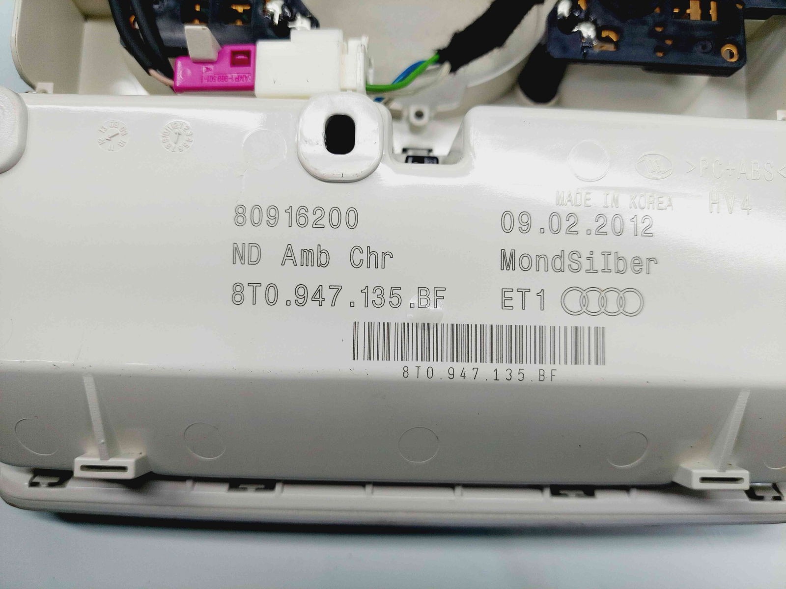 Plafoniera fata AUDI Q5 (8RB) [ Fabr 2008-2016] 8T0947135BF - imagine 2