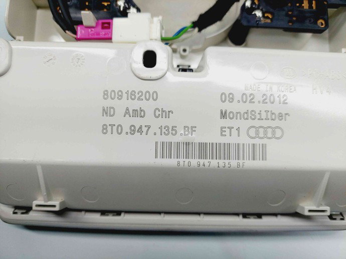  Plafoniera fata  AUDI A4 (8K2, B8) [Fabr 2008-2015] 8T0947135BF