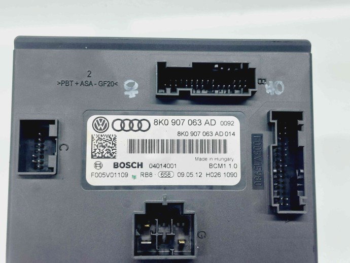  Modul control lumini  AUDI A4 (8K2, B8) [Fabr 2008-2015] 8K0907063AD