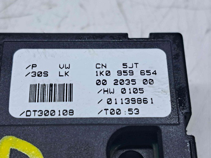  Senzor unghi volan Audi A3 Sportback (8PA) [Fabr 2004-2013] 1K0959654