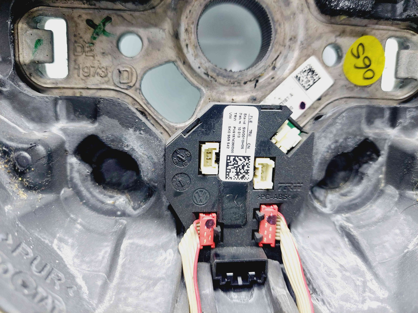 Volan Volkswagen Golf 6 (5K1) GTD [Fabr 2009-2013] 5K0419091L - imagine 5