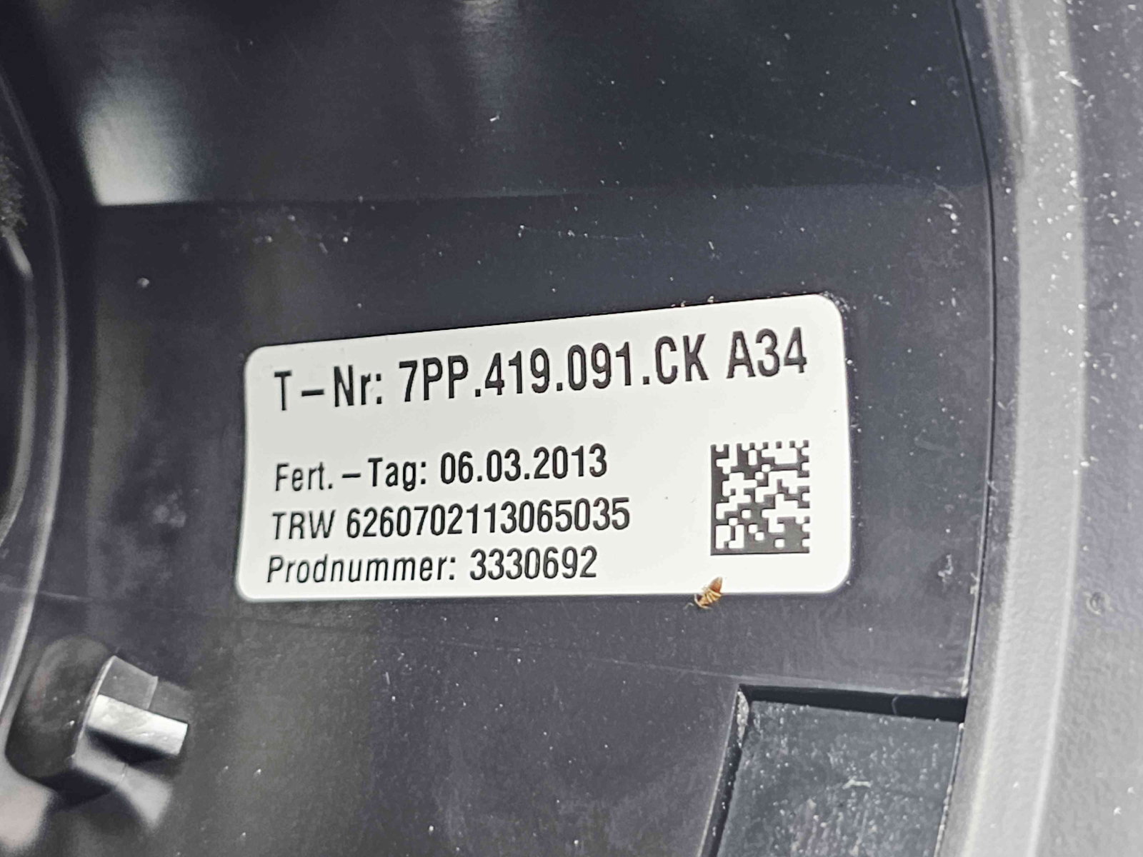 Volan PORSCHE Cayenne (92A) [Fabr 2010-2017] 7PP419091CK - imagine 5