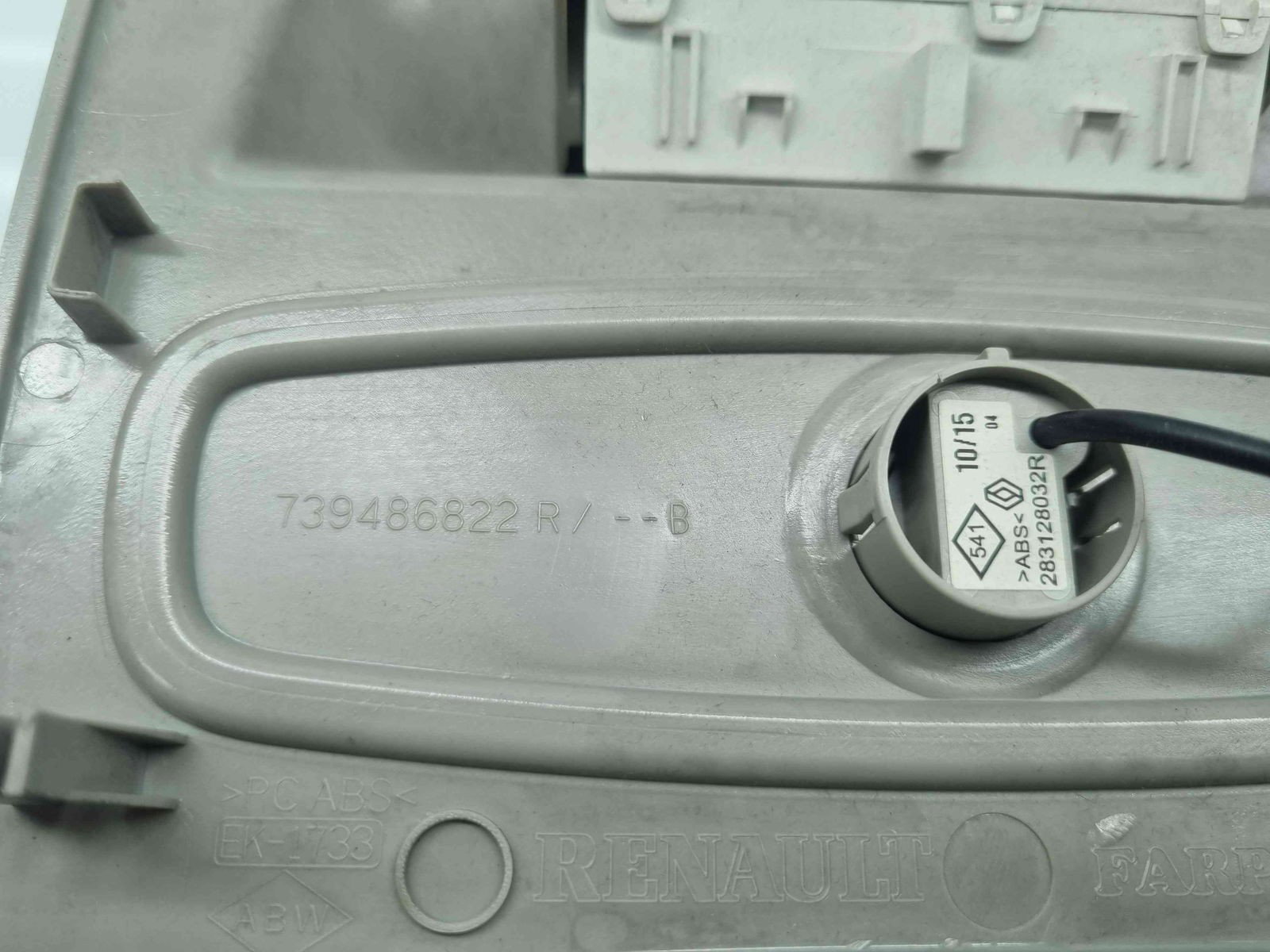 Plafoniera fata Renault Clio 4 [Fabr 2012-prezent] 739486822R - imagine 2