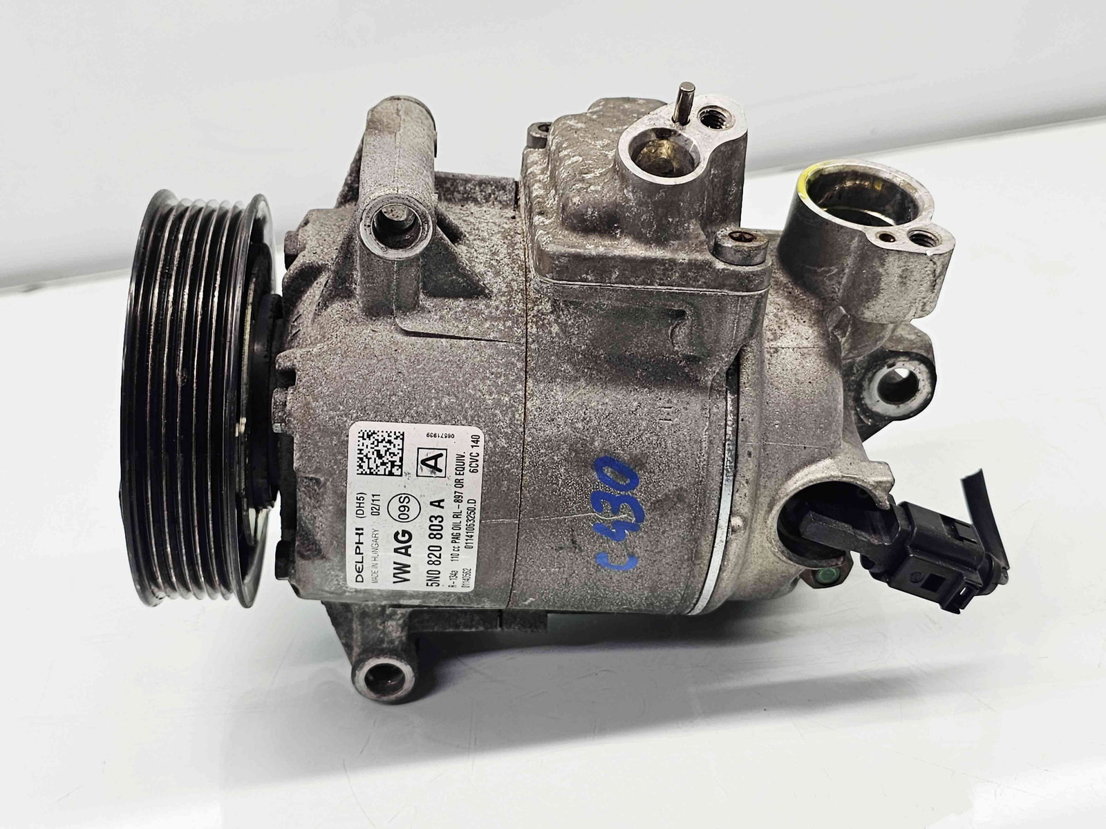 Compresor clima Volkswagen Golf 6 (5K1) [Fabr 2009-2013] 5N0820803A 1.6 TDI CAYC 77KW / 105CP