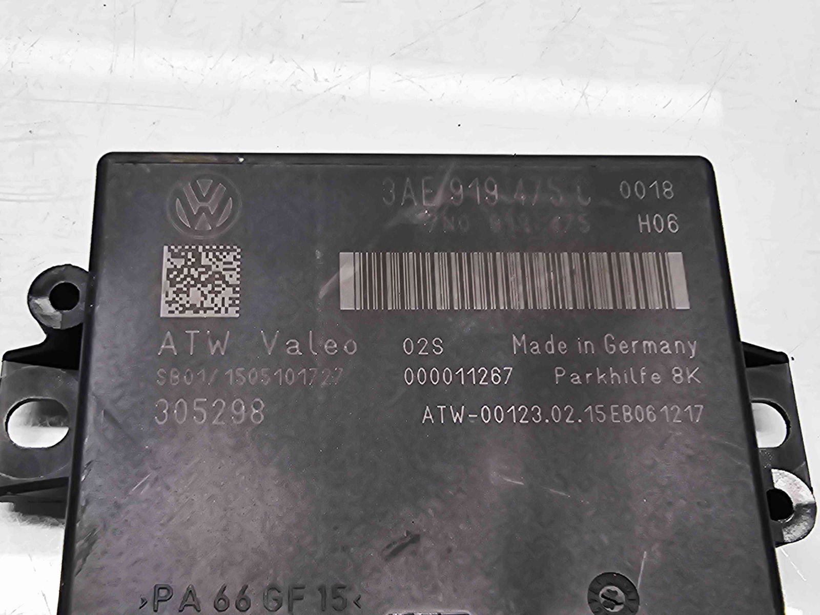 Modul senzori parcare Volkswagen Passat B7 (362) [Fabr 2010-2014] 3AE919475C - imagine 3