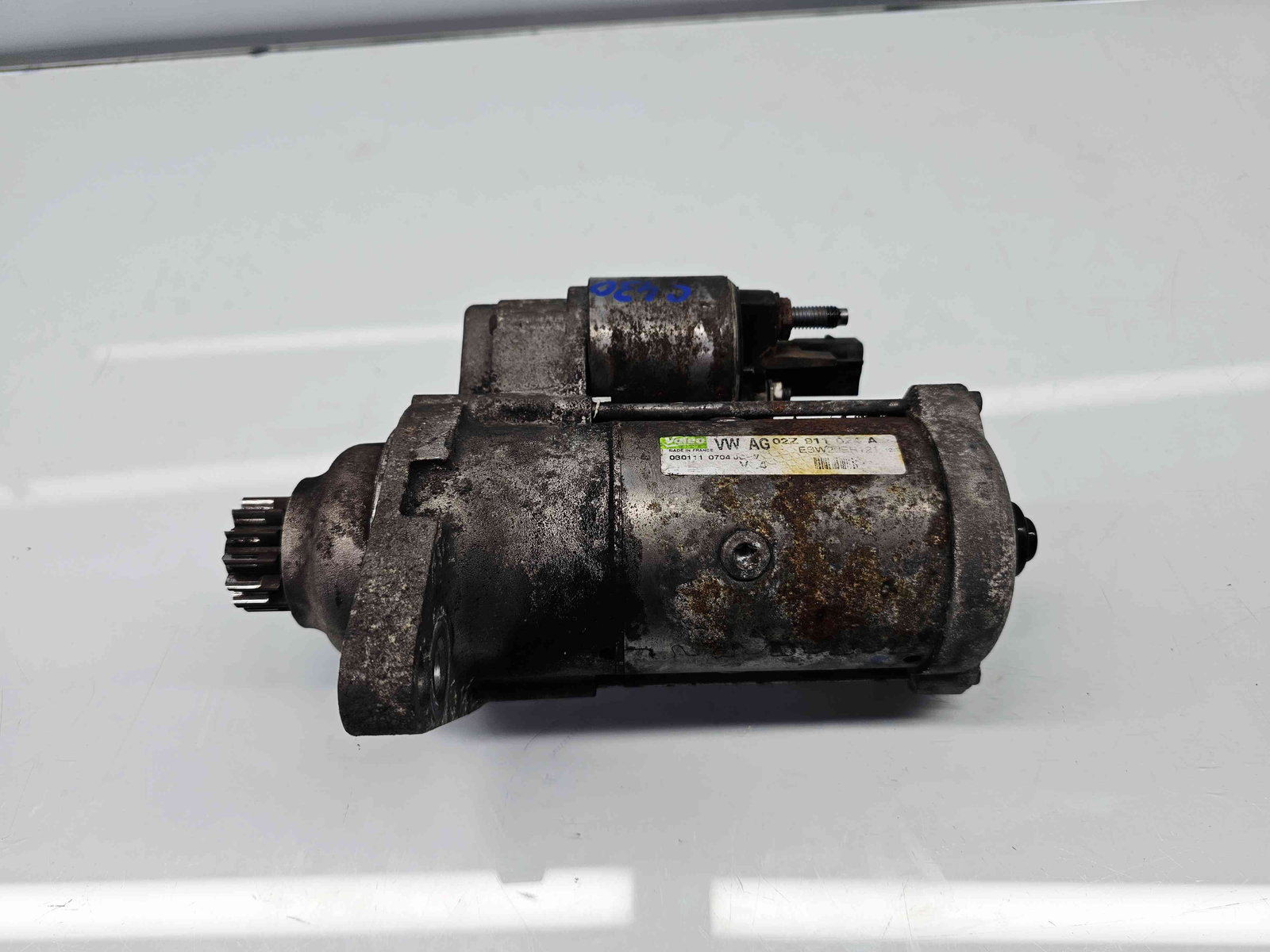 Electromotor 13 dinti Volkswagen Golf 6 (5K1) [Fabr 2009-2013] 02Z911024A 1.6 TDI CAYC77KW / 105CP