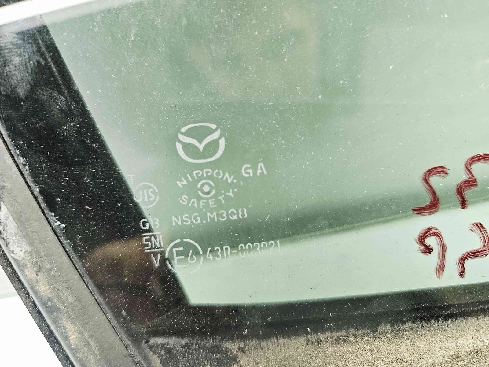 Geam fix usa dreapta spate MAZDA 6 (GJ1) Facelift [Fabr 2018-2021] - imagine 2