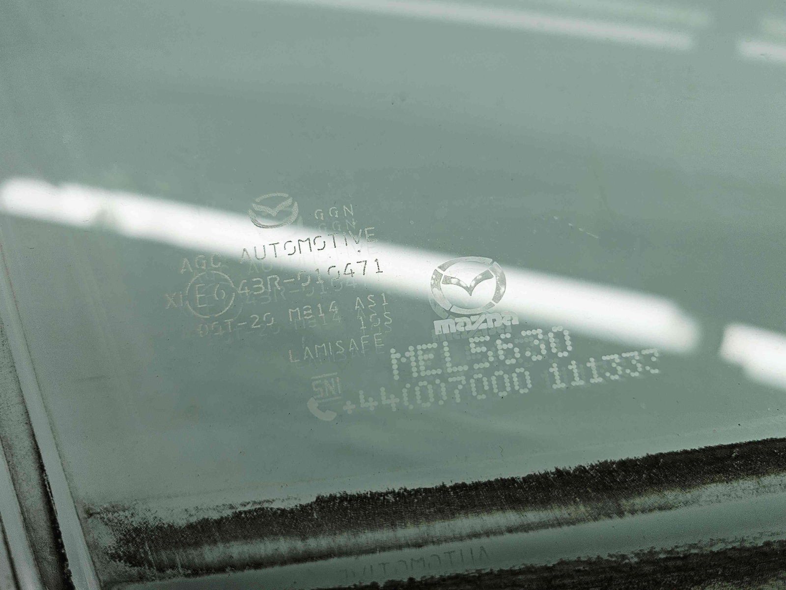 Geam usa dreapta fata MAZDA 6 (GJ1) Facelift [Fabr 2018-2021] - imagine 2