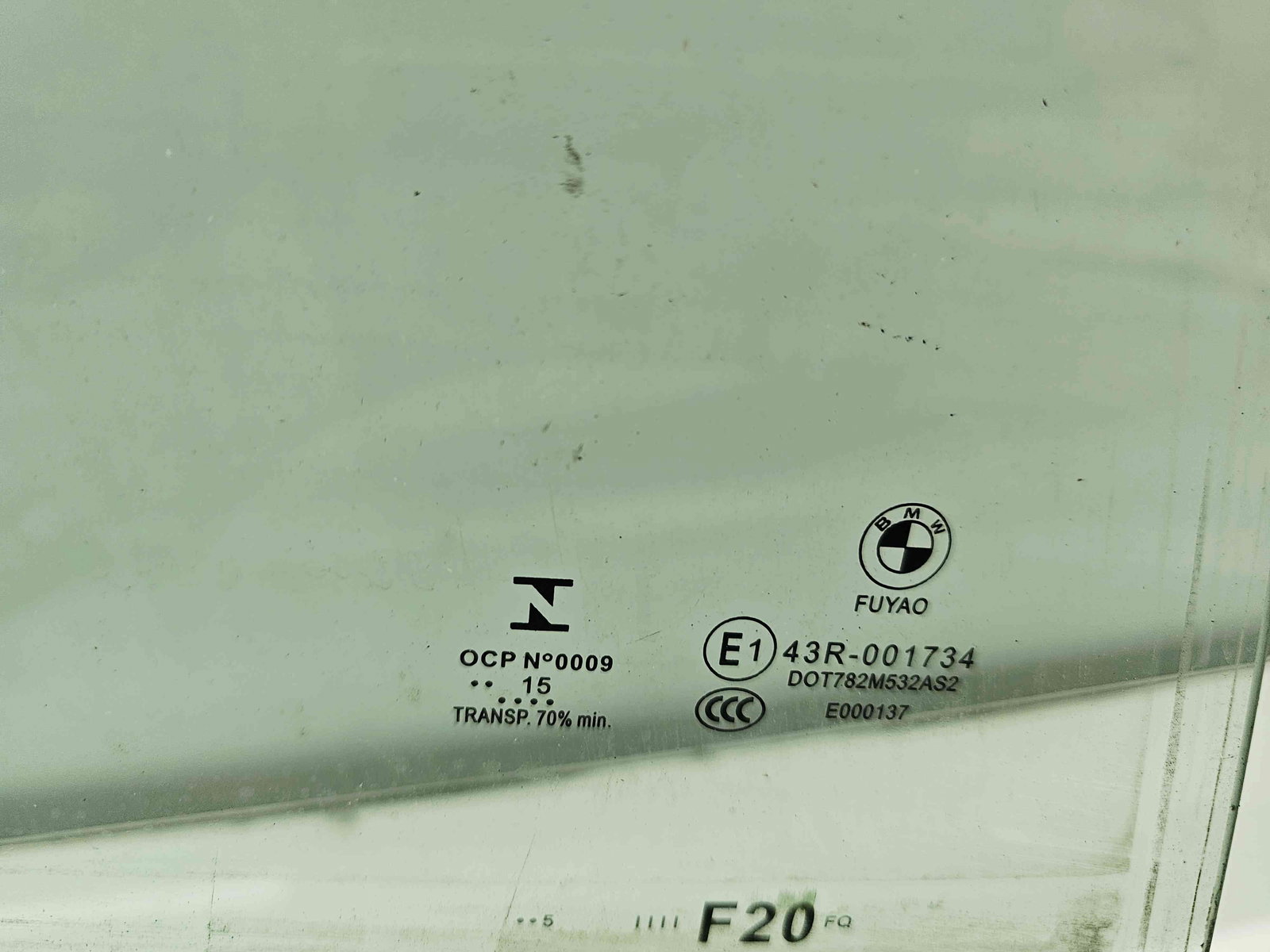 Geam usa dreapta spate Bmw 1 (F20) Facelift [Fabr 2011-2017] - imagine 2