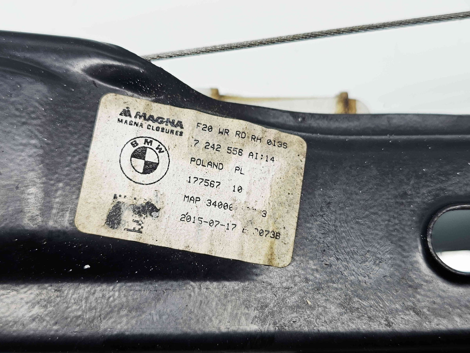 Macara electrica geam dreapta spate Bmw 1 (F20) Facelift [Fabr 2011-2017] - imagine 6