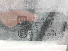 Geam usa stanga spate OEM Opel Corsa C (F08, F68) [Fabr 2000-2005] 1.2 cdti