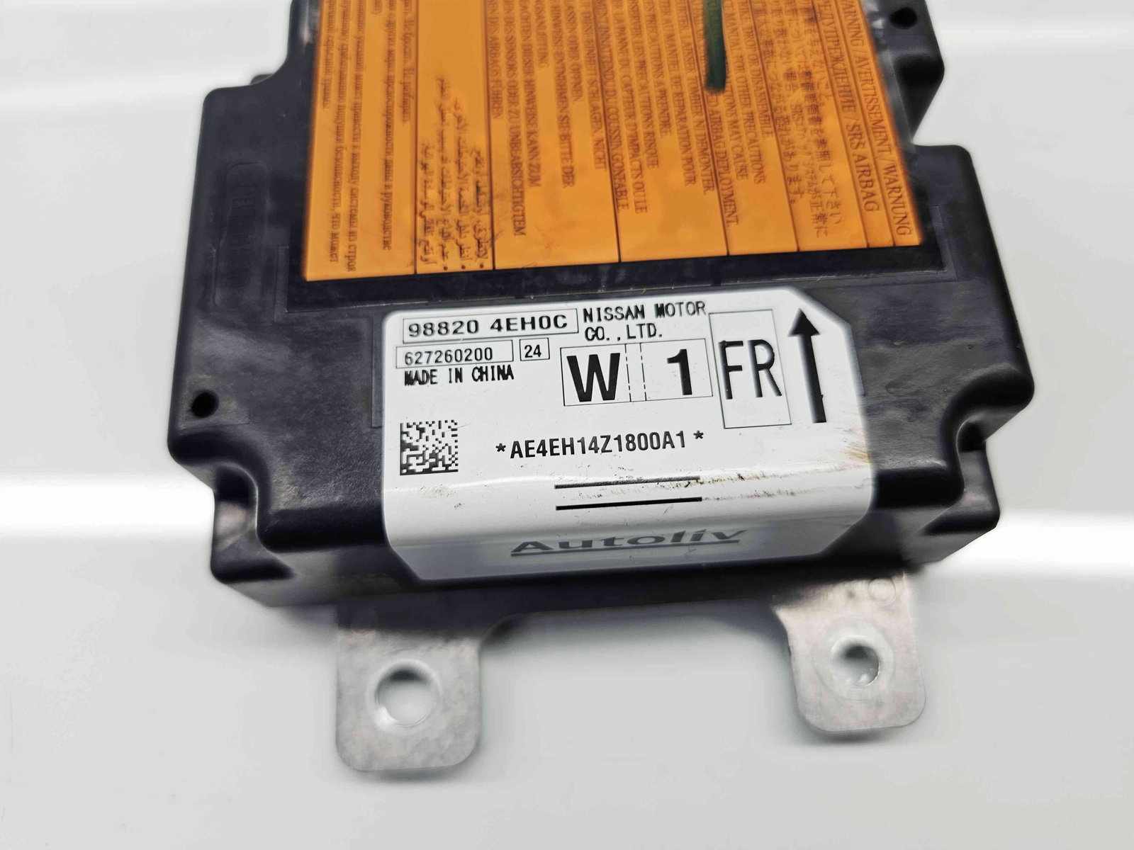 Calculator airbag Nissan Qashqai (2) [Fabr 2013-2017] 98820 4EH0C 1.5 DCI K9K 81KW / 110CP - imagine 2