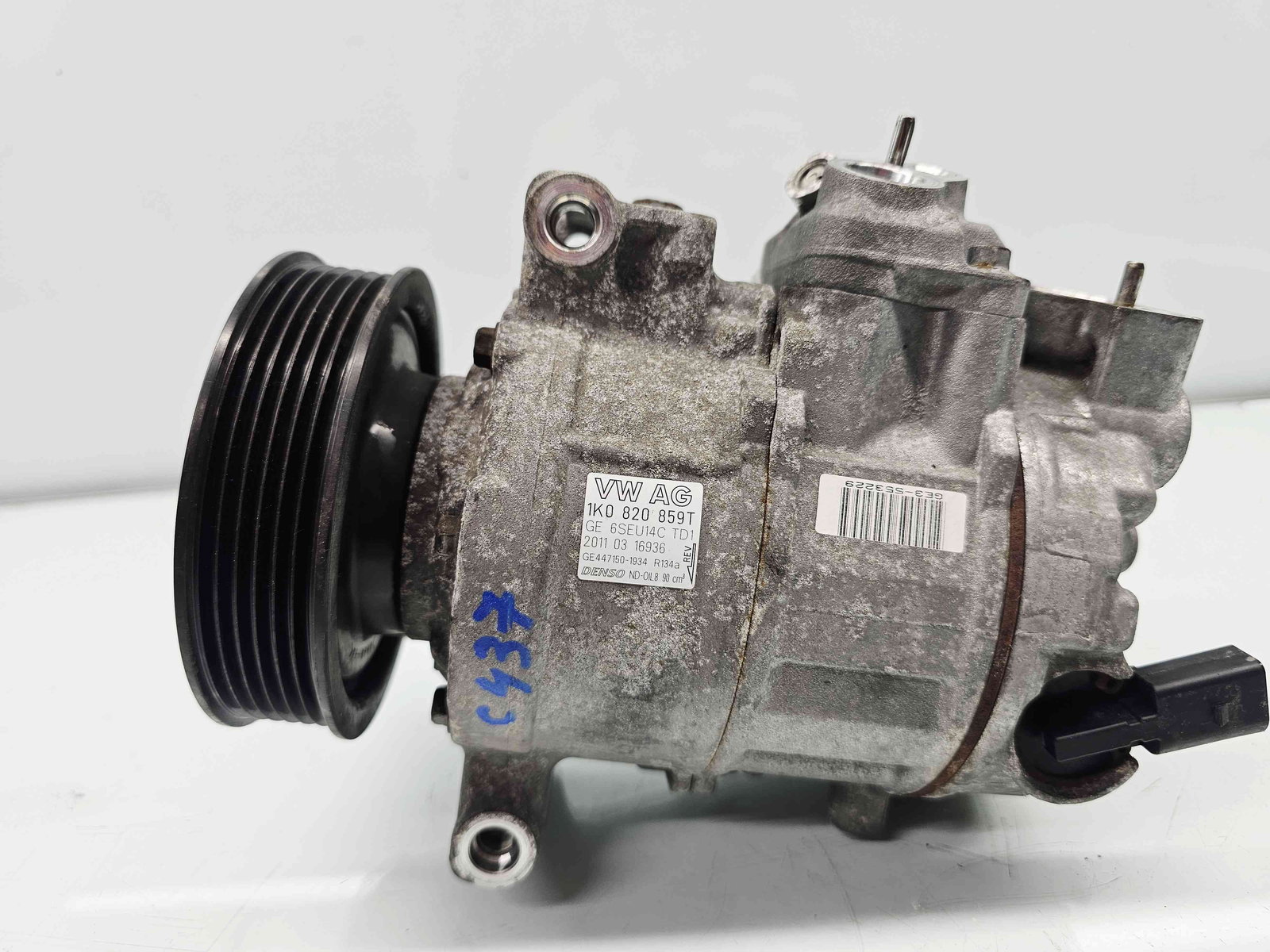 Compresor clima Skoda Octavia 2 Combi (1Z5) [Fabr 2004-2013] Facelift 1K0820859T 1.6 Benz BSE 75KW / 102CP - imagine 2