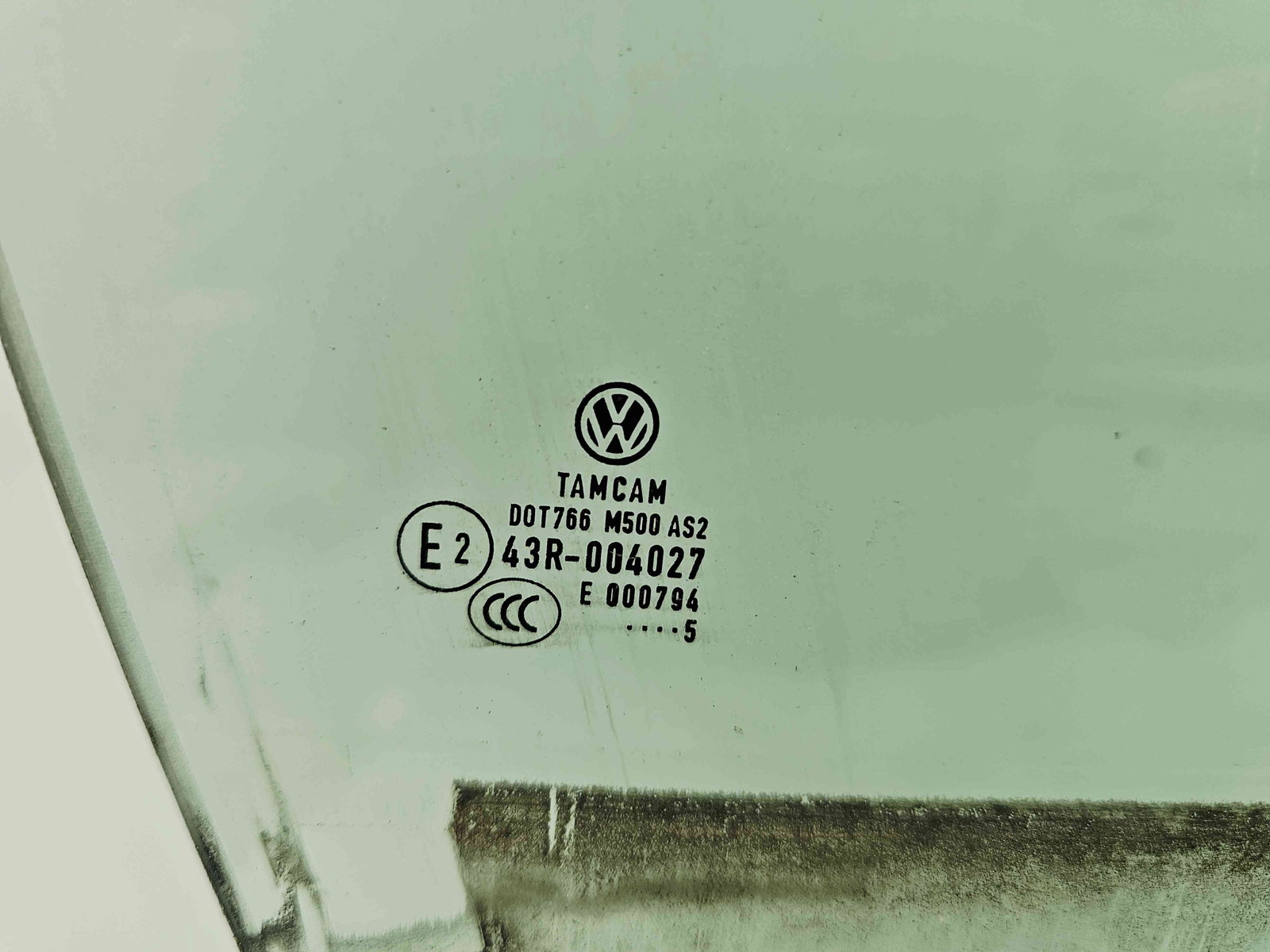 Geam usa dreapta fata Volkswagen Passat CC (358) Facelift [Fabr 2012-2016] - imagine 2