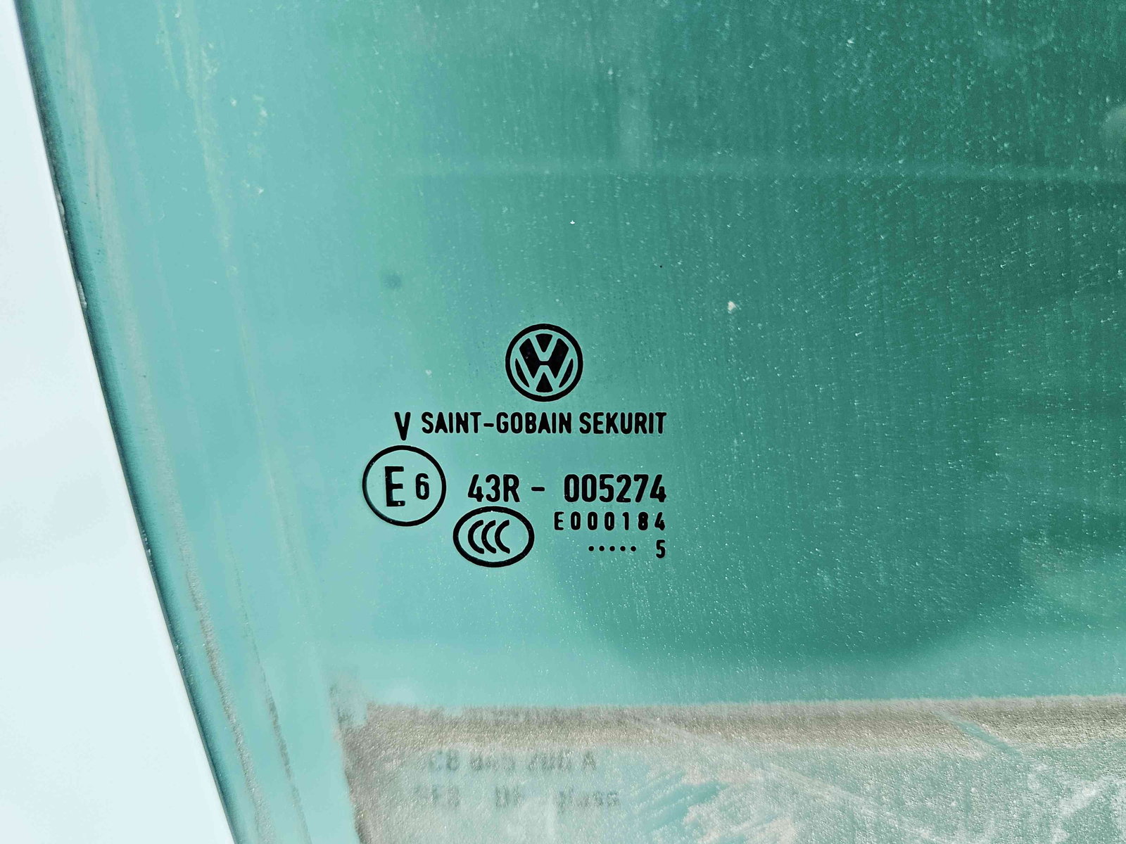 Geam usa dreapta spate Volkswagen Passat CC (358) Facelift [Fabr 2012-2016] - imagine 2