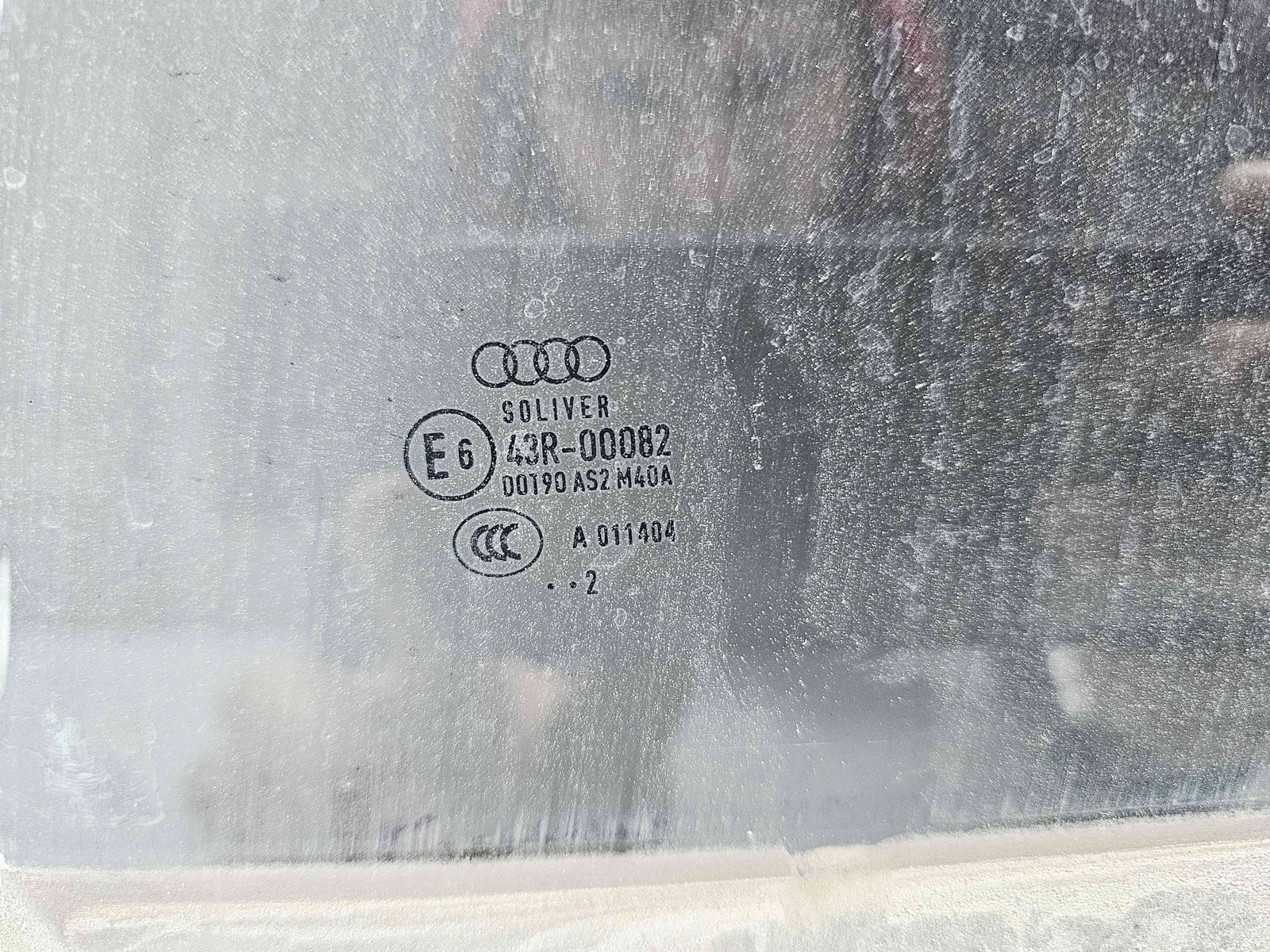 Geam usa stanga spate Audi A5 Sportback (8TA) Facelift [Fabr 2009-2015] - imagine 2