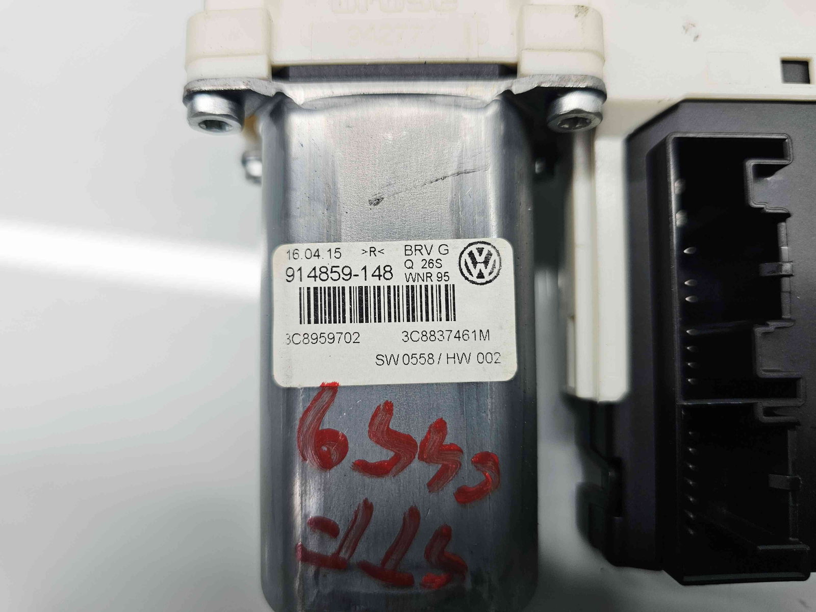 Motoras geam stanga fata Volkswagen Passat CC (358) Facelift [Fabr 2012-2016] - imagine 4