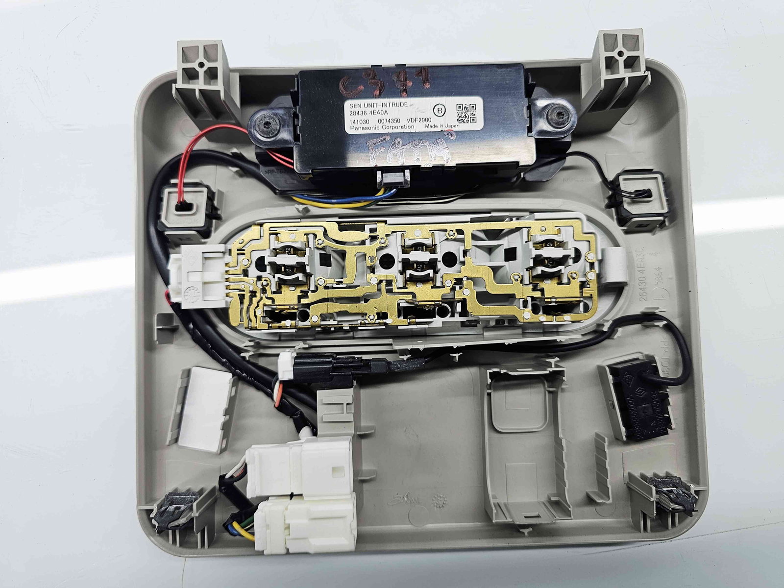 Plafoniera fata Nissan Qashqai (2) [Fabr 2013-2017] 28436 4EA0A - imagine 3