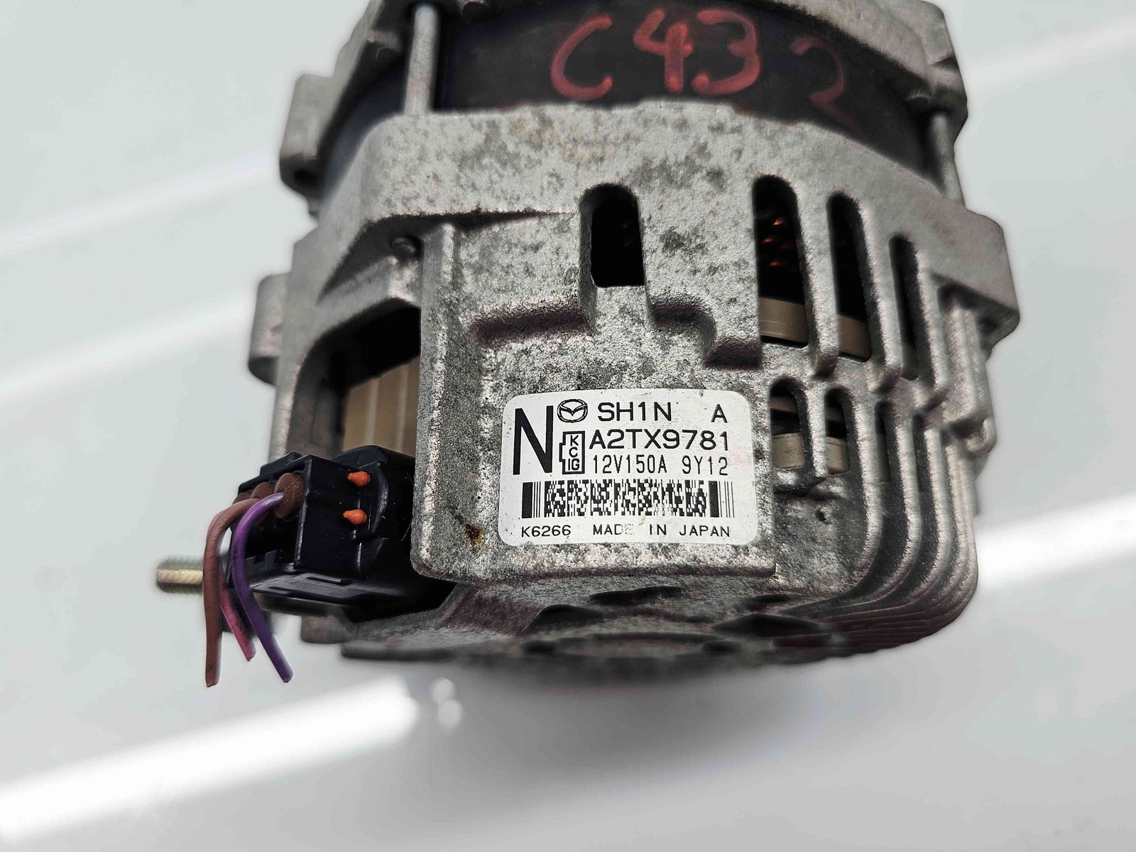 Alternator MAZDA 6 (GJ1) Facelift [Fabr 2018-2021] SH1N-A2TX9781 2.2 SkyActiv-D 135KW / 184CP - imagine 3