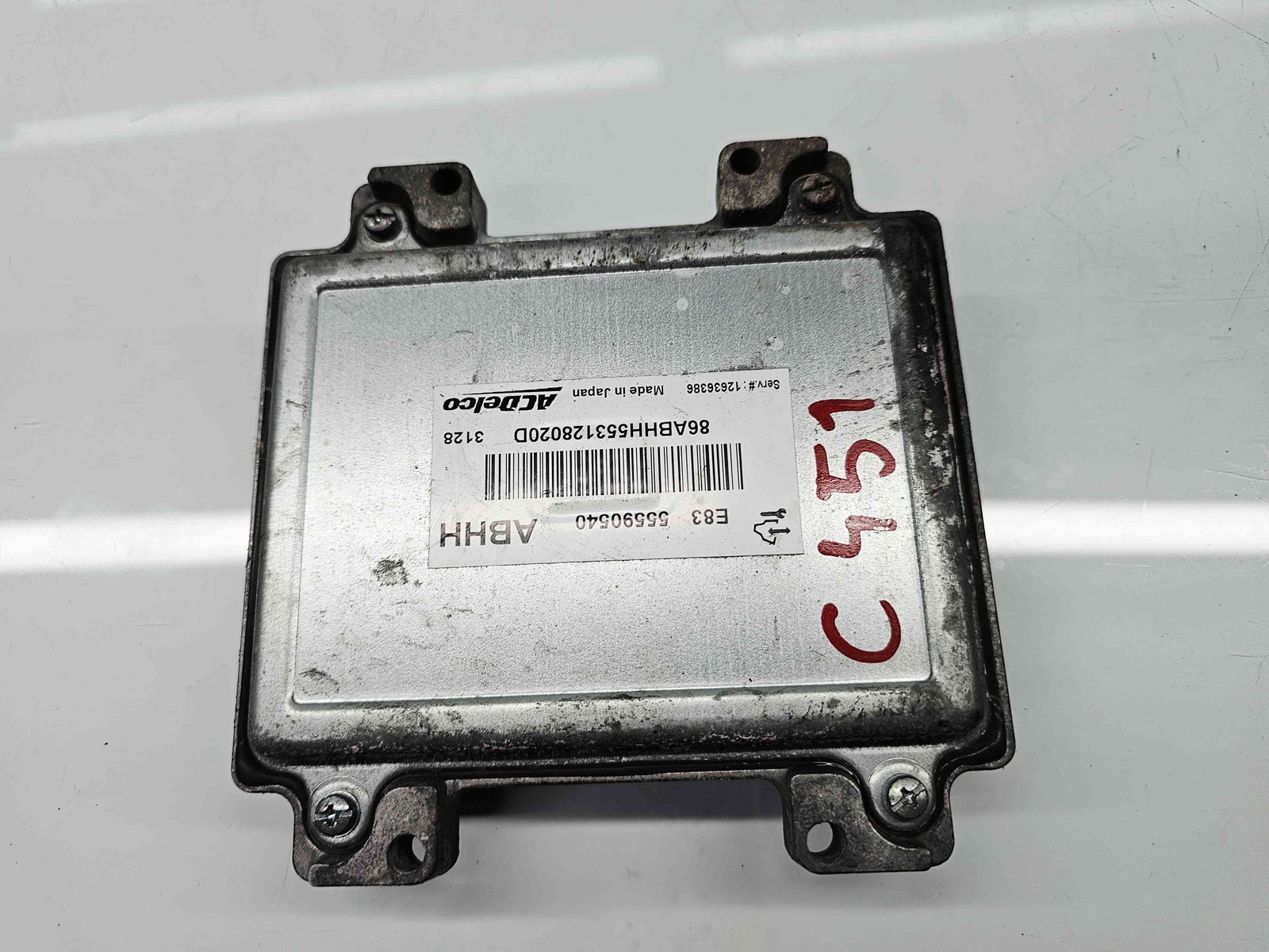 Calculator motor ECU Opel Corsa D [Fabr 2006-2013] 55590540 1.2 Benz A12XER 63KW / 85CP - imagine 3