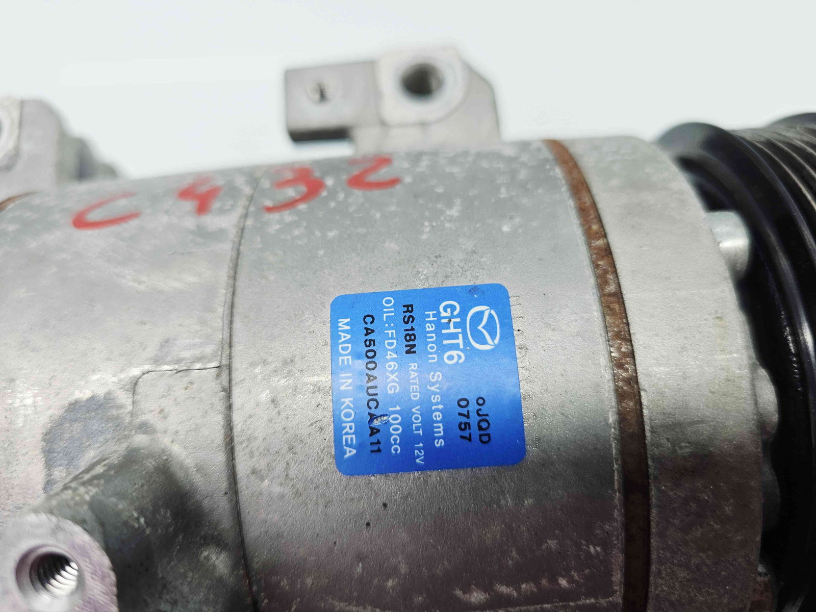 Compresor clima MAZDA 6 (GJ1) Facelift [Fabr 2018-2021] OEM 2.2 SkyActiv-D 135KW / 184CP - imagine 4