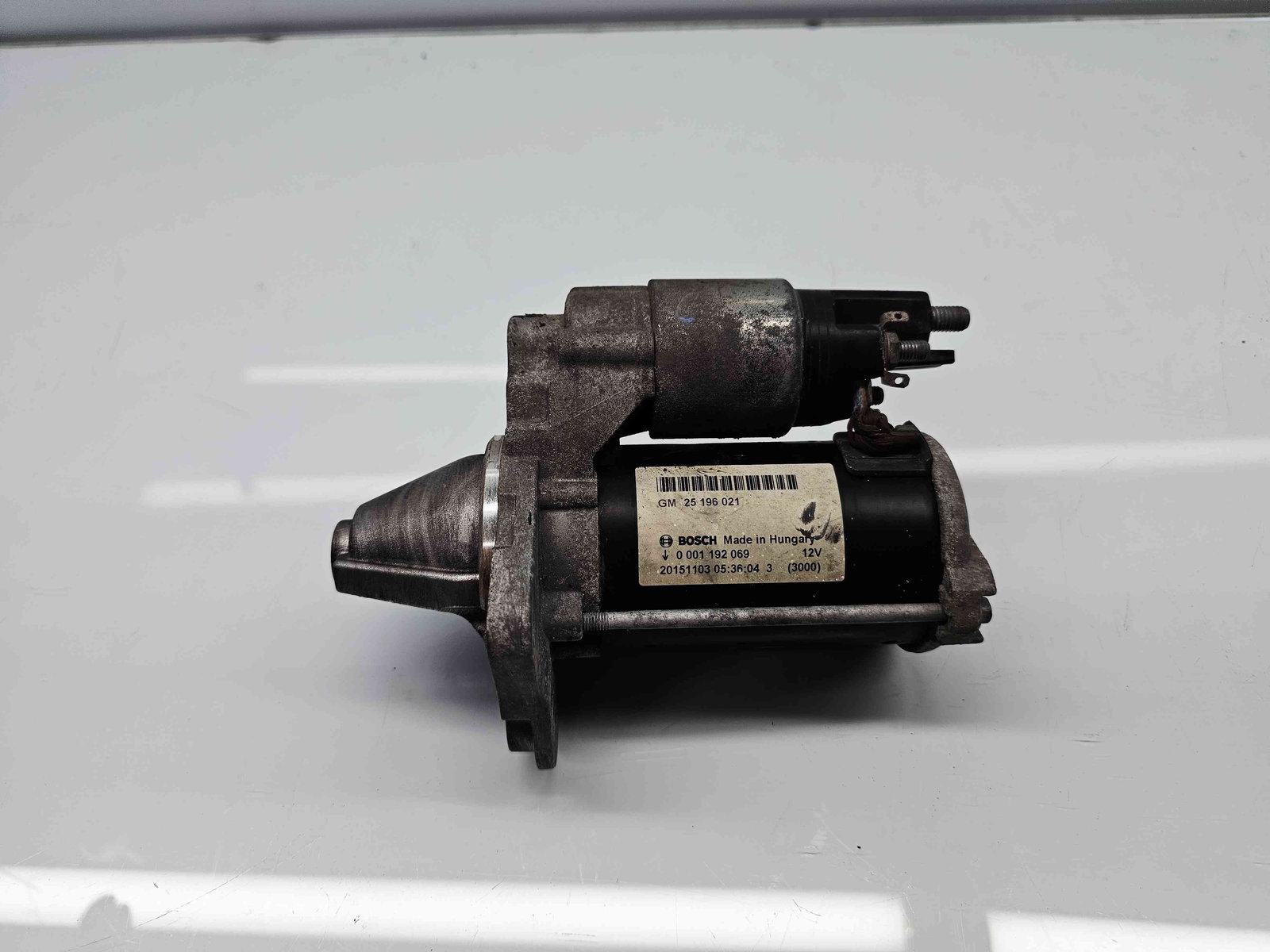 Electromotor 9 dinti Opel Corsa D [Fabr 2006-2013] 25196021 1.4 Benz A14XER74KW / 100CP - imagine 1