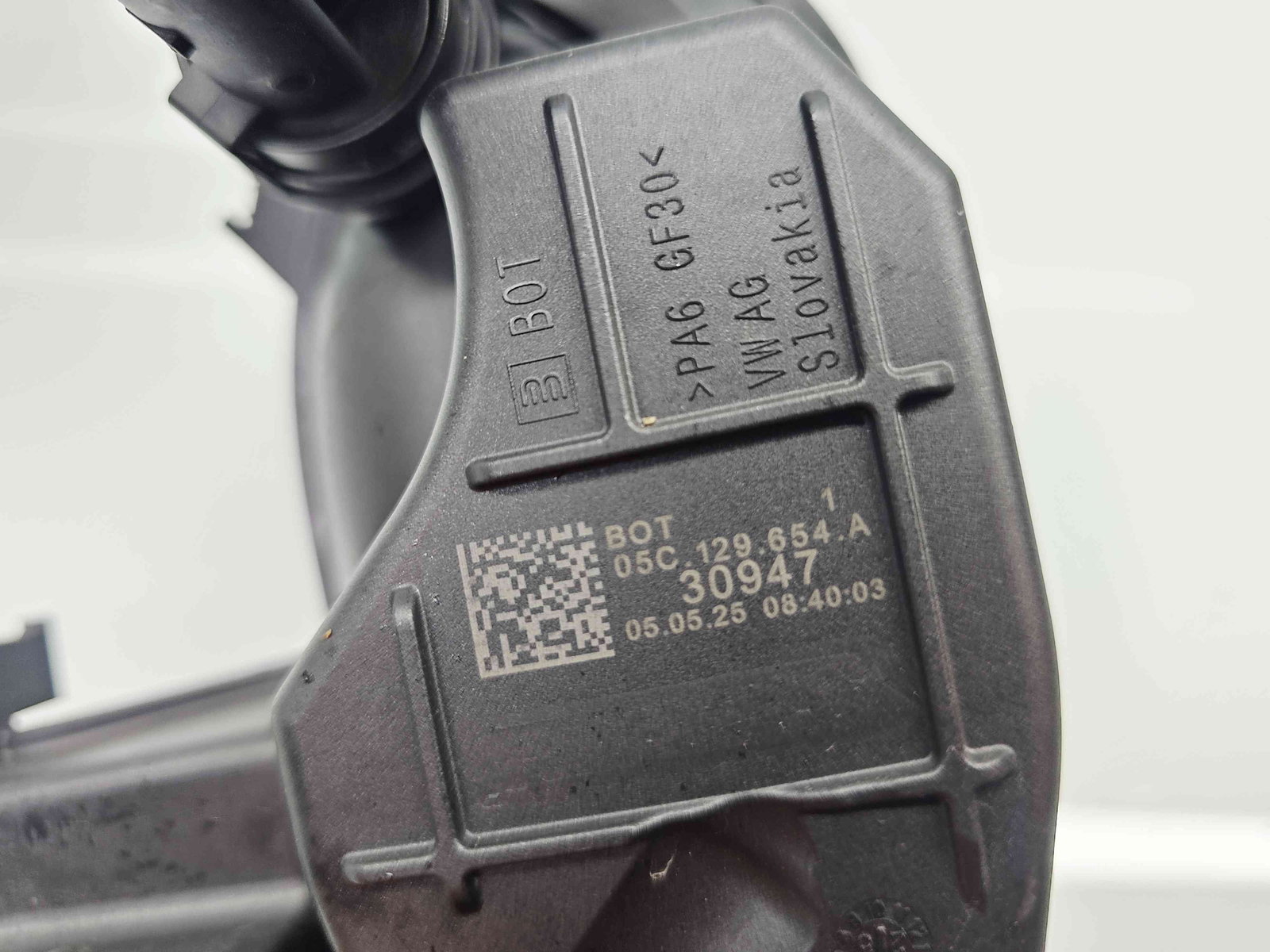 Tub intercooler Seat Ibiza 6 (KJ1) Facelift [Fabr 2017-prezent] 05C129654A 1.0 TSI DUSA 85KW / 115CP - imagine 3