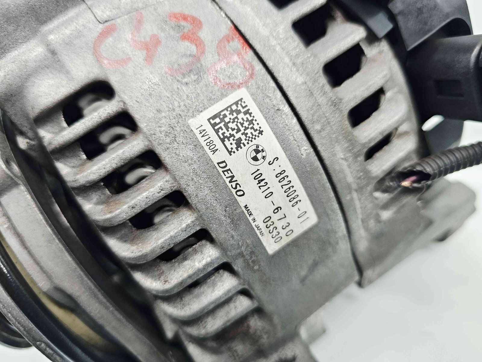 Alternator Bmw 1 (F20) Facelift [Fabr 2011-2017] 8626086 1.5 B37D 85KW / 115CP - imagine 3