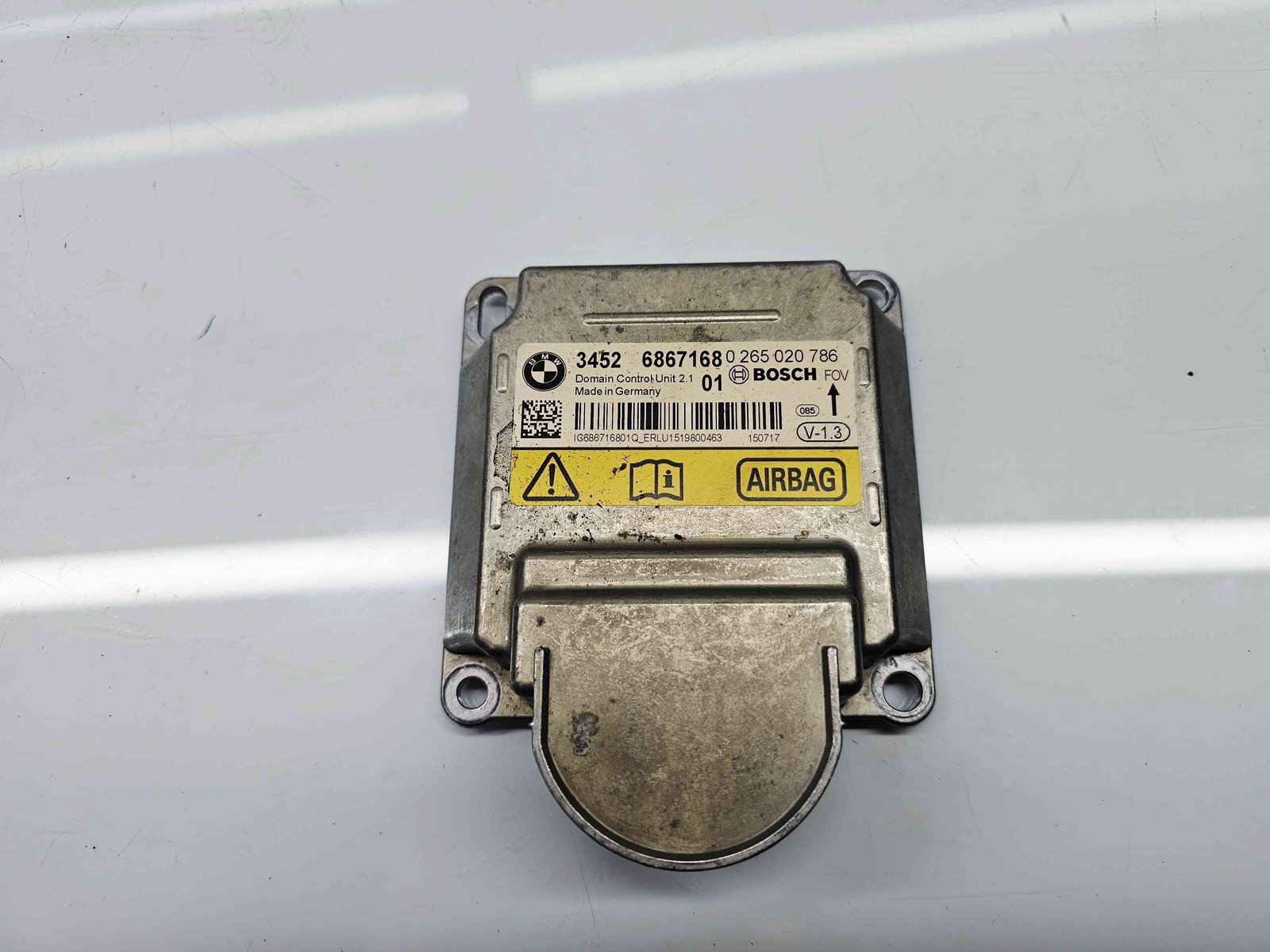 Calculator airbag Bmw 1 (F20) Facelift [Fabr 2011-2017] 6867168 1.5 B37D 85KW / 115CP - imagine 1