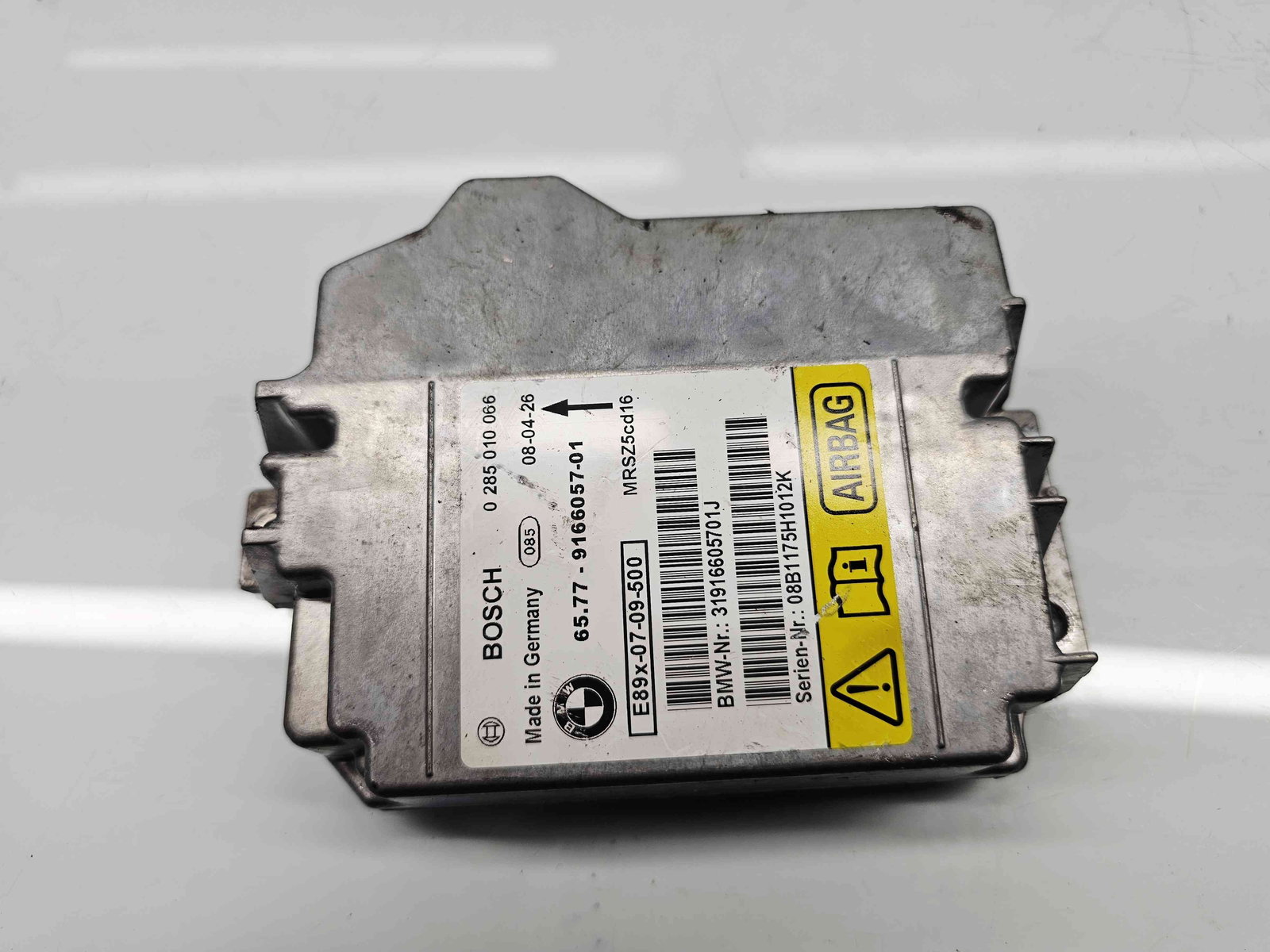 Calculator airbag Bmw 3 Coupe (E92) [Fabr 2005-2011] 9166057 2.0 N43B 125KW / 170CP - imagine 1