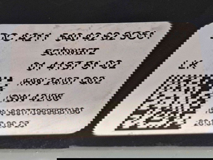  Bloc manete cu spirala volan Mercedes Clasa E (W211) [Fabr 2002-2009] A2115404262 