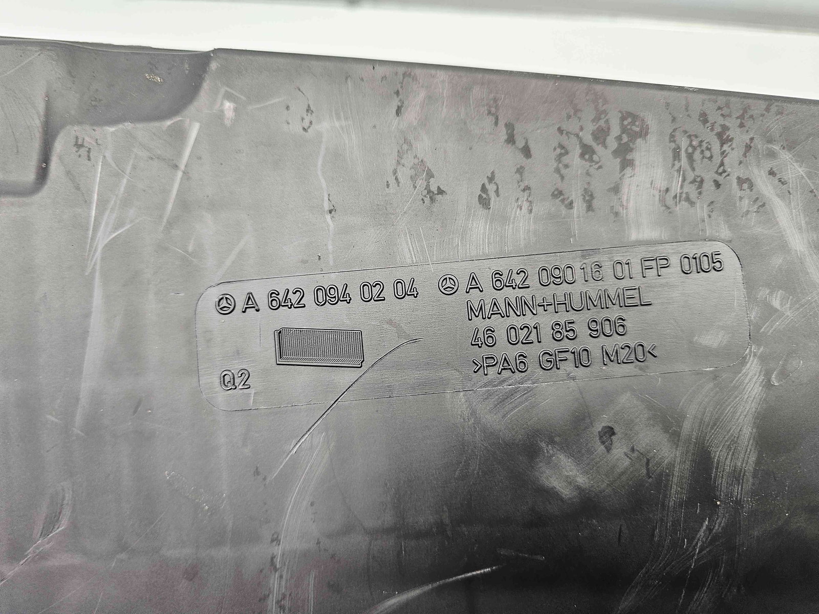Carcasa filtru aer Mercedes Clasa E (W211) [Fabr 2002-2009] A6420940204 3.0 CDI 642920 165KW / 224CP - imagine 2