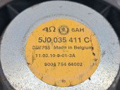  Boxa dreapta fata Skoda Fabia 2 Combi (5J, 545) [Fabr 2007-2014] 5J0035411C